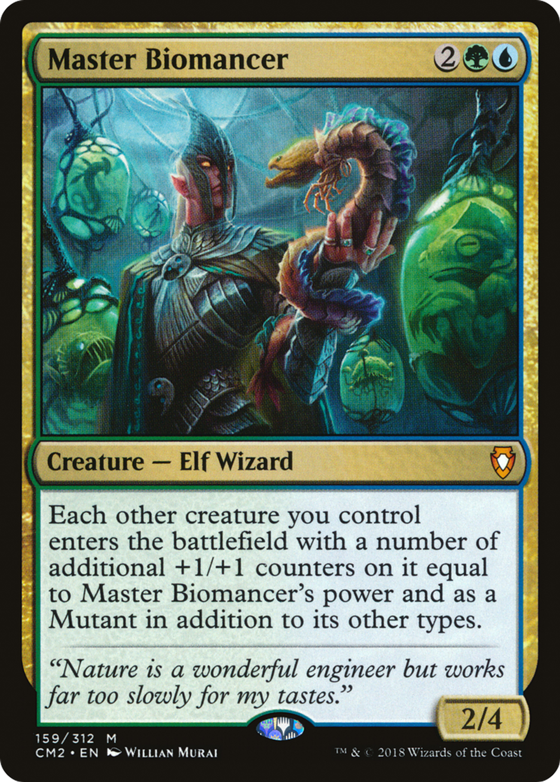 Master Biomancer — Commander Anthology Volume II — Magic: The Gathering