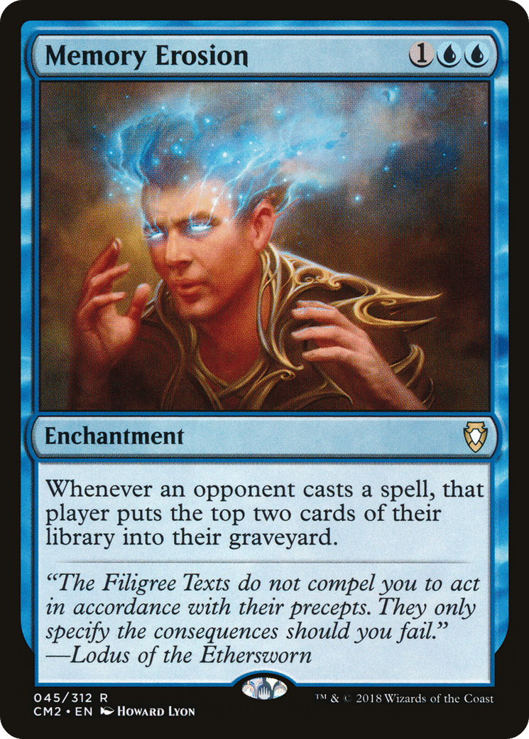 Memory Erosion — Commander Anthology Volume II — Magic: The Gathering