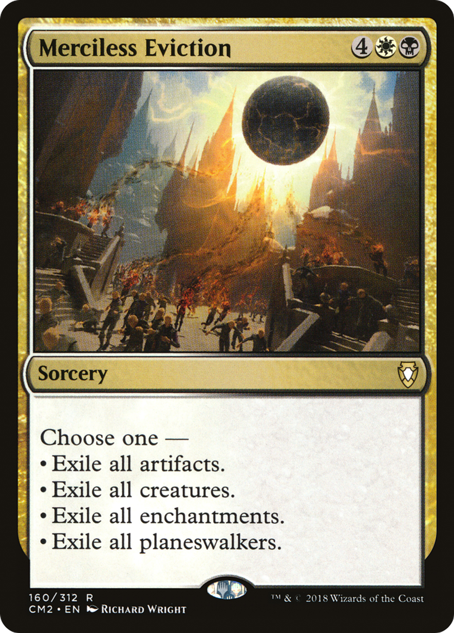 Merciless Eviction — Commander Anthology Volume II — Magic: The Gathering