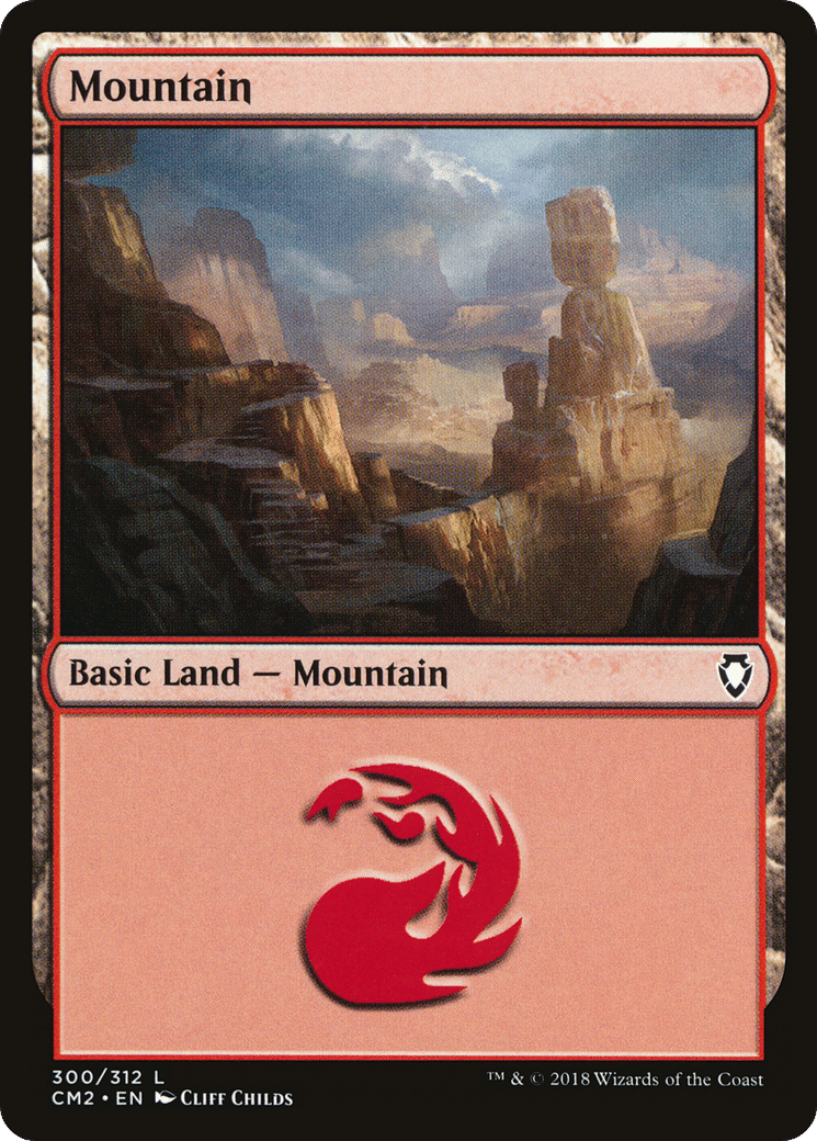 Mountain — Commander Anthology Volume II — Magic: The Gathering