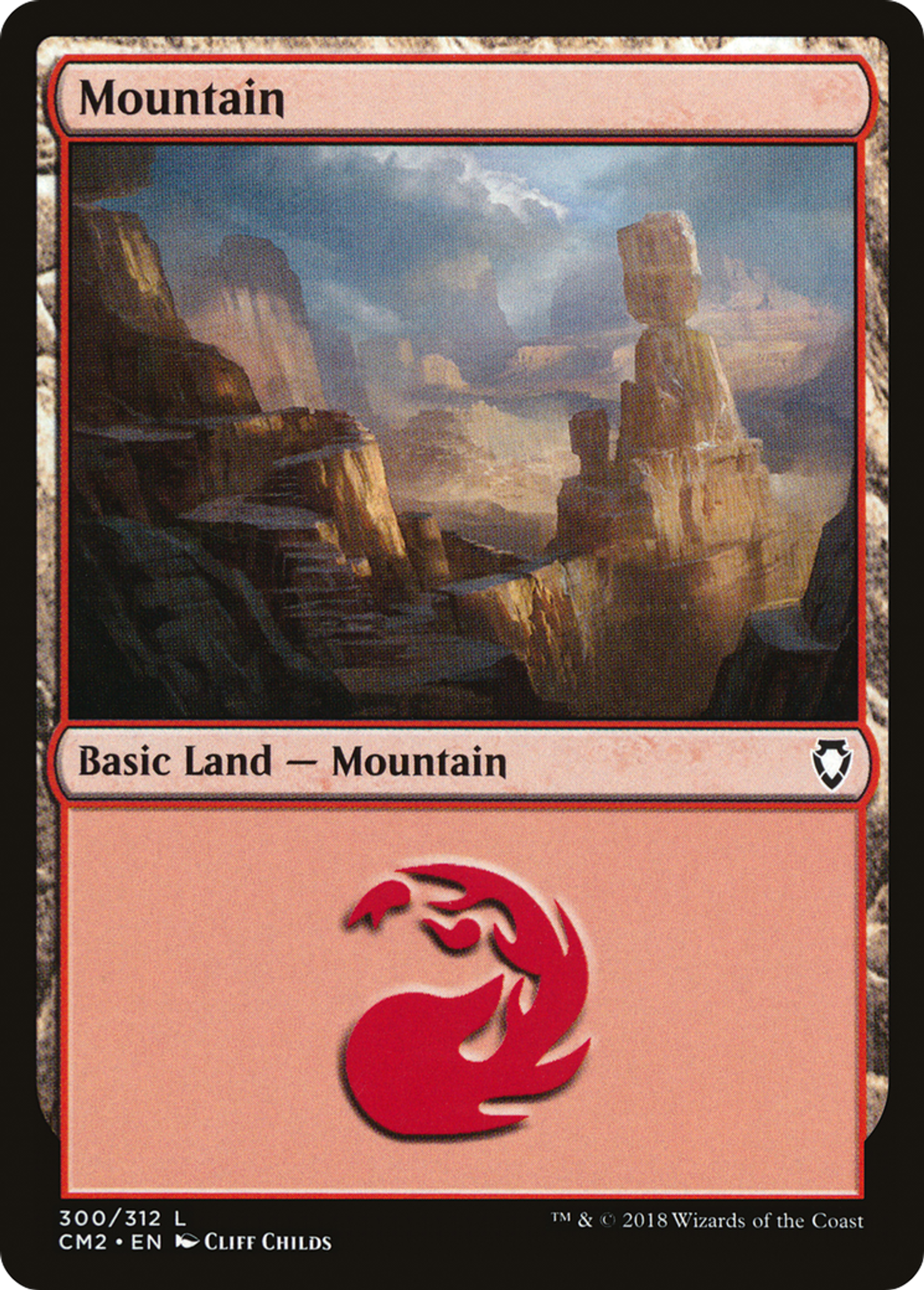 Mountain — Commander Anthology Volume II — Magic: The Gathering
