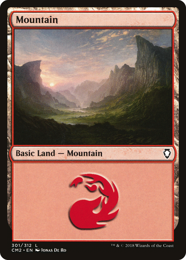 Mountain — Commander Anthology Volume II — Magic: The Gathering