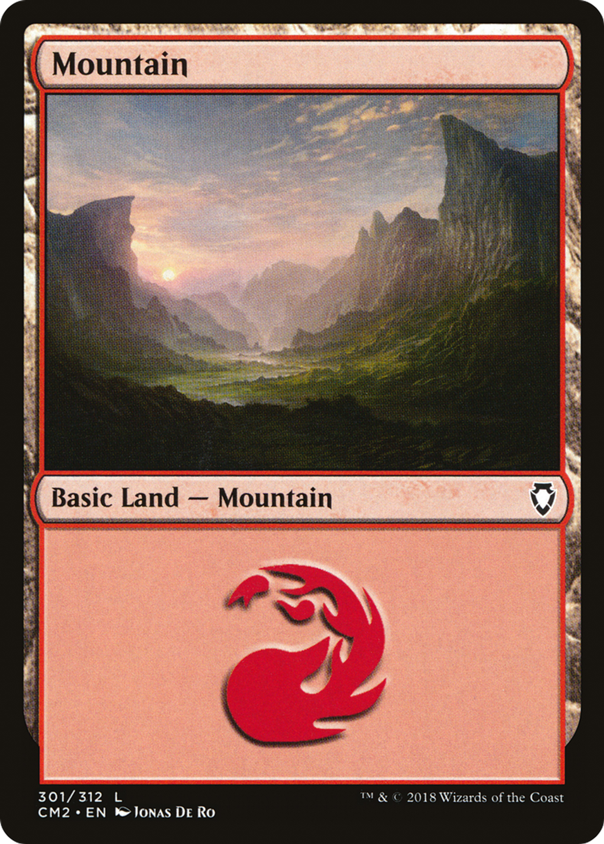 Mountain — Commander Anthology Volume II — Magic: The Gathering
