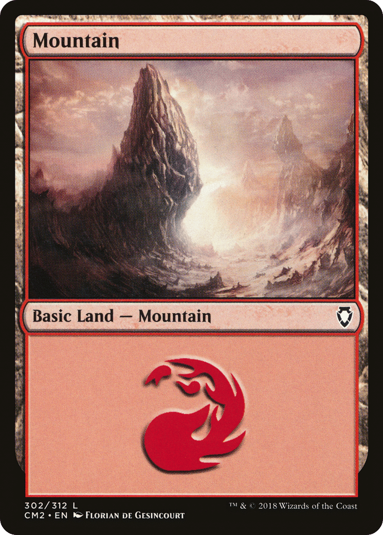 Mountain — Commander Anthology Volume II — Magic: The Gathering