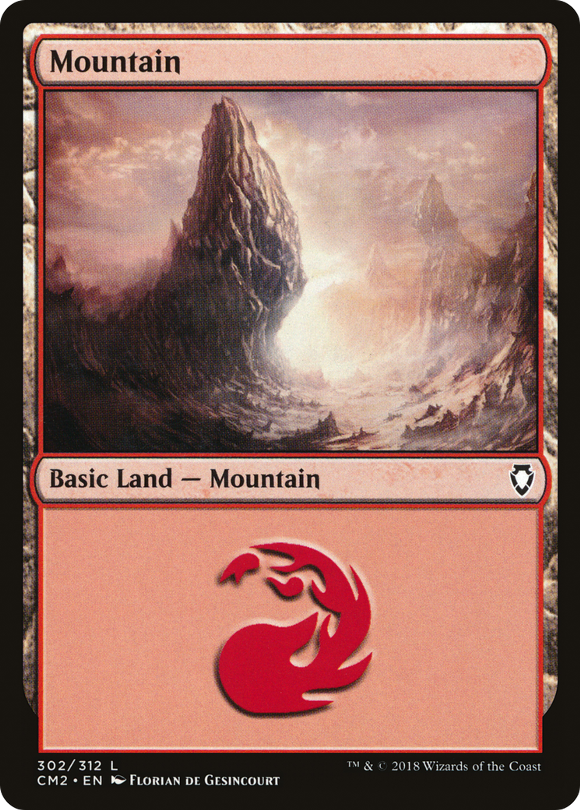 Mountain — Commander Anthology Volume II — Magic: The Gathering