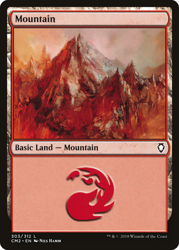 Mountain — Commander Anthology Volume II — Magic: The Gathering