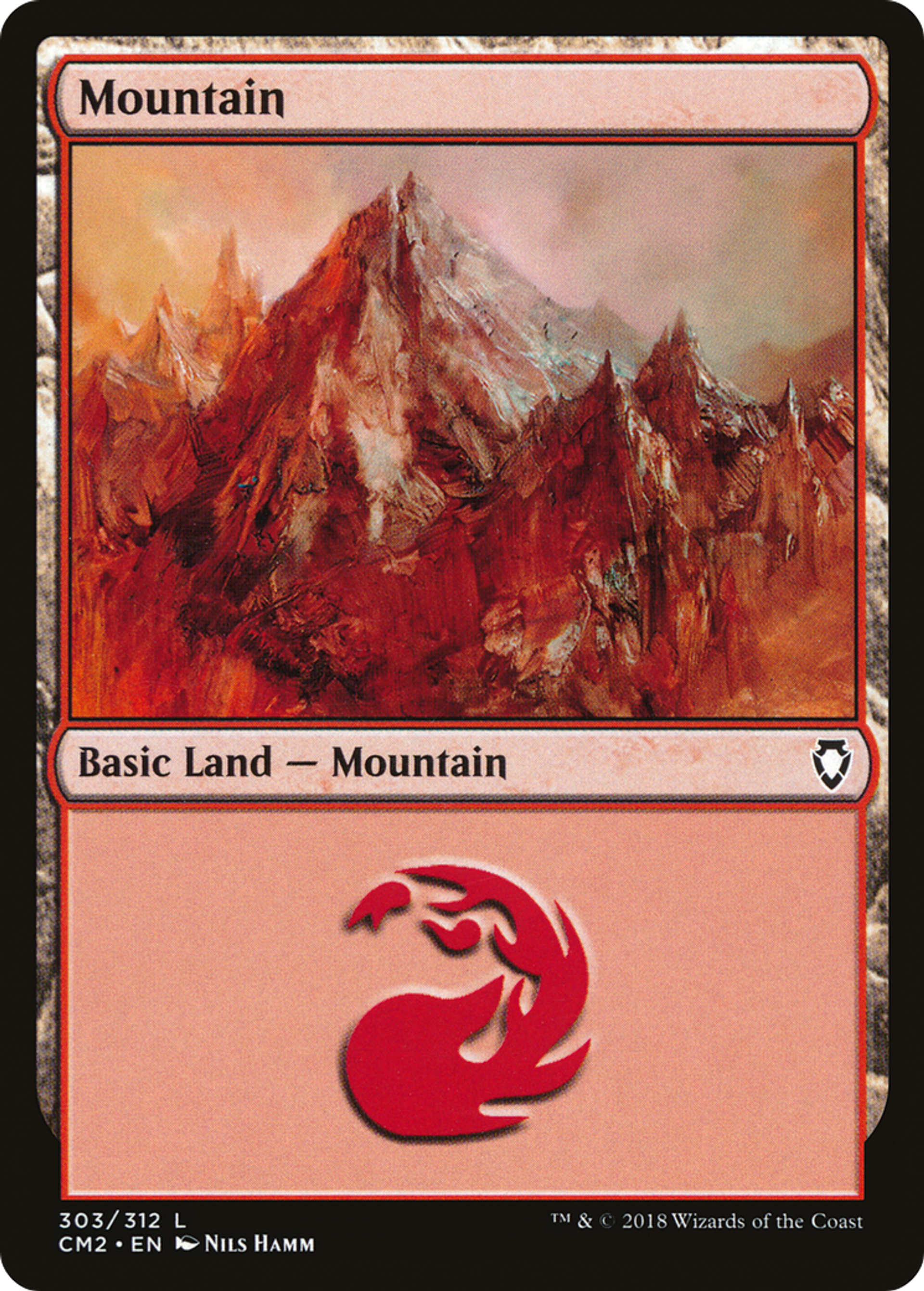 Mountain — Commander Anthology Volume II — Magic: The Gathering