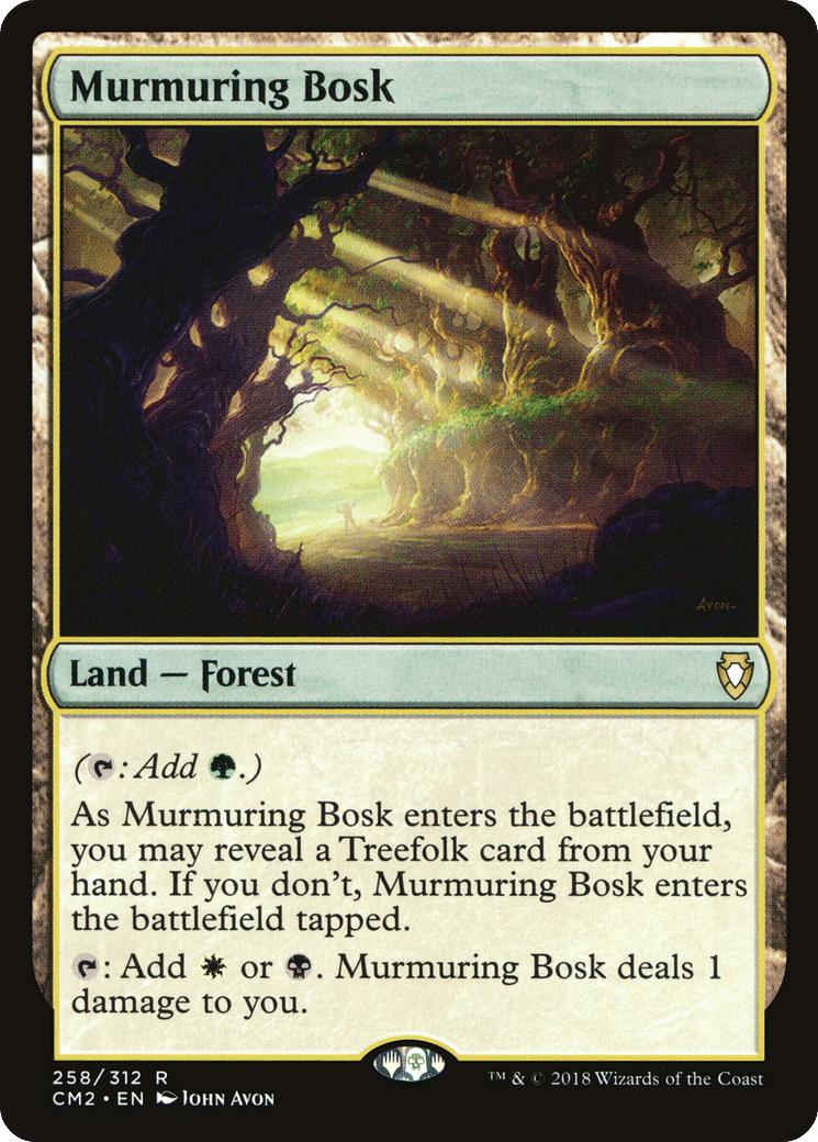 Murmuring Bosk — Commander Anthology Volume II — Magic: The Gathering