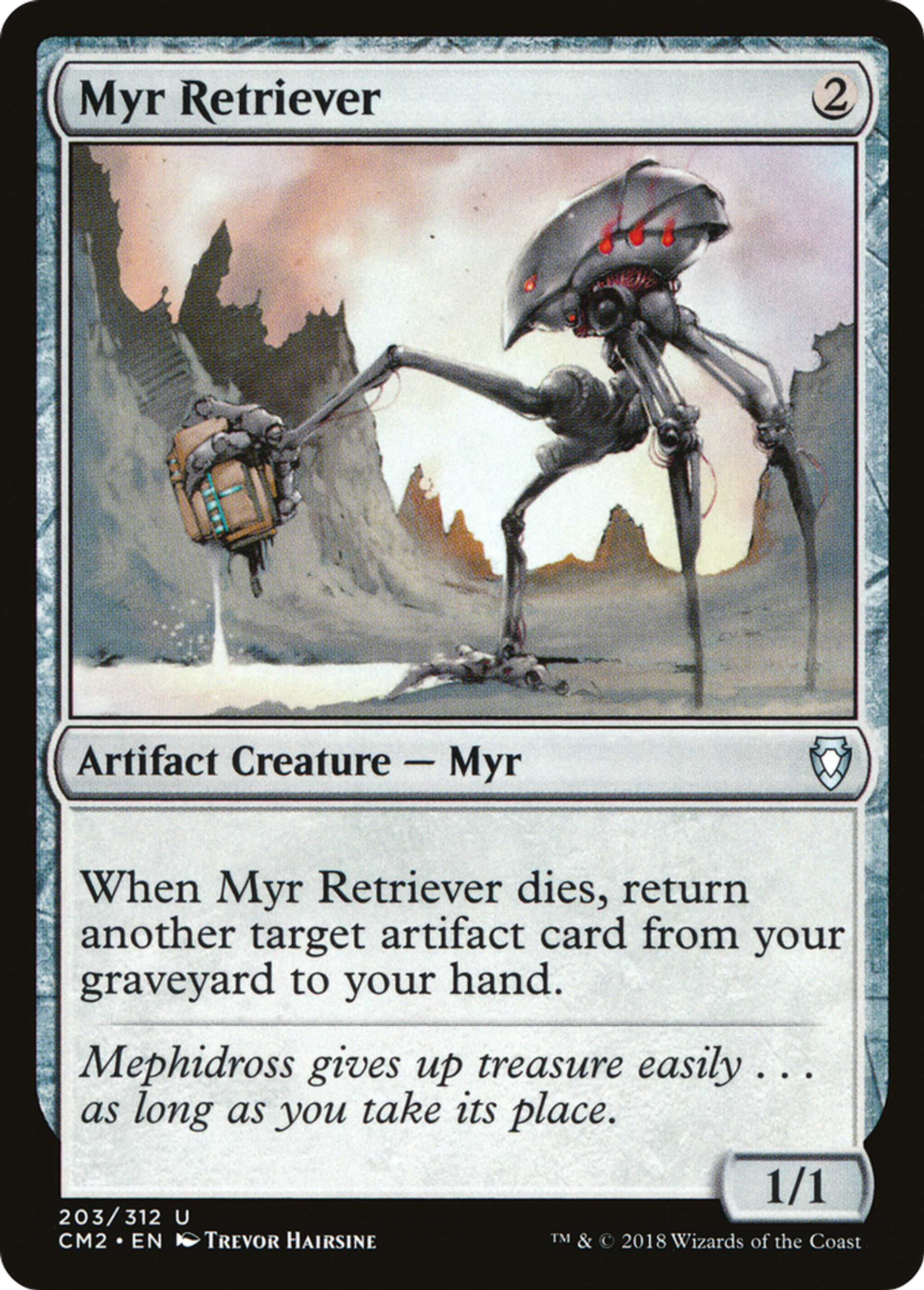 Récupérateur Myr — Commander Anthology Volume II — Magic: The Gathering