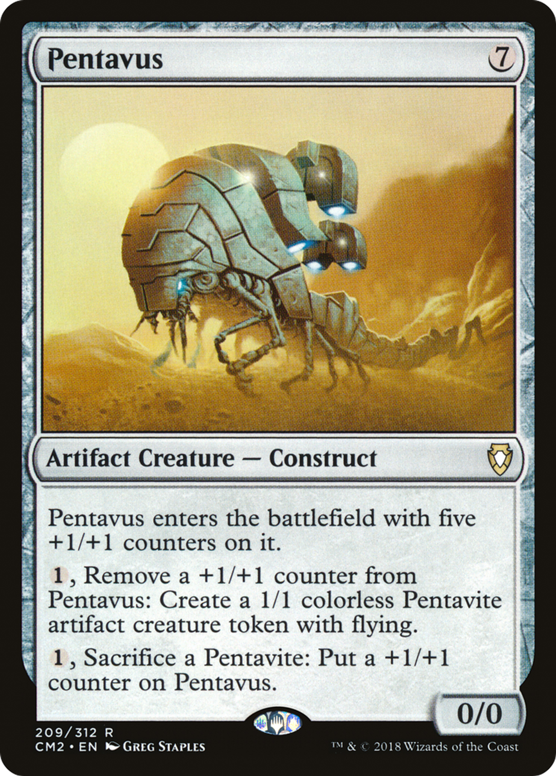 Pentavus — Commander Anthology Volume II — Magic: The Gathering