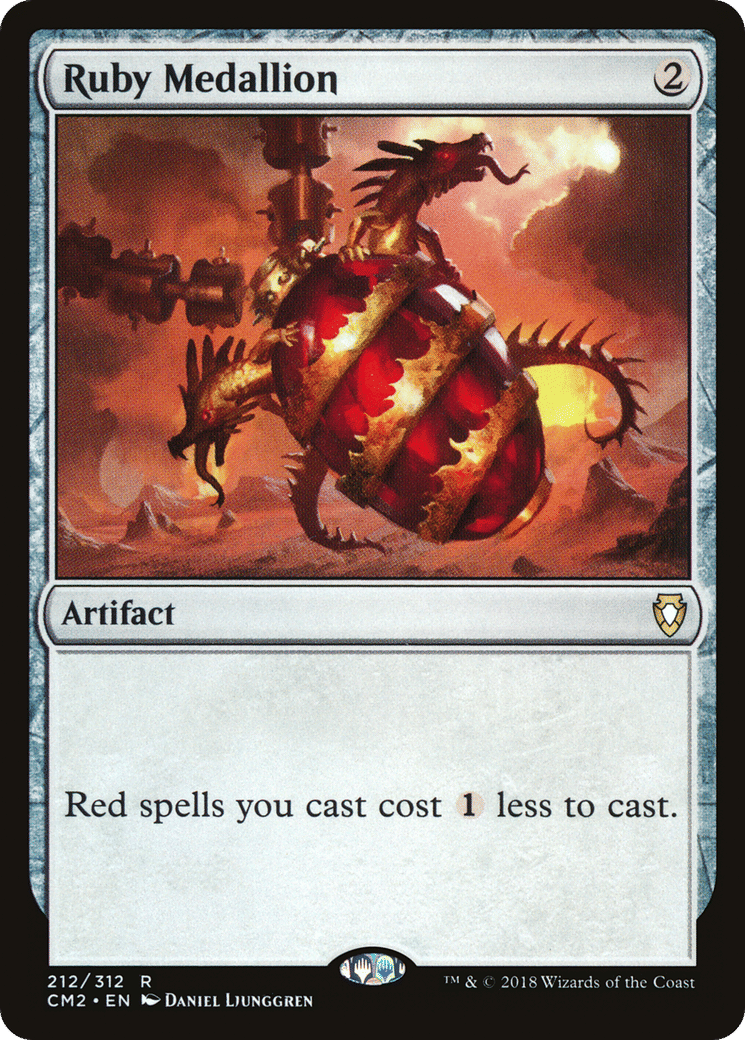 Ruby Medallion — Commander Anthology Volume II — Magic: The Gathering