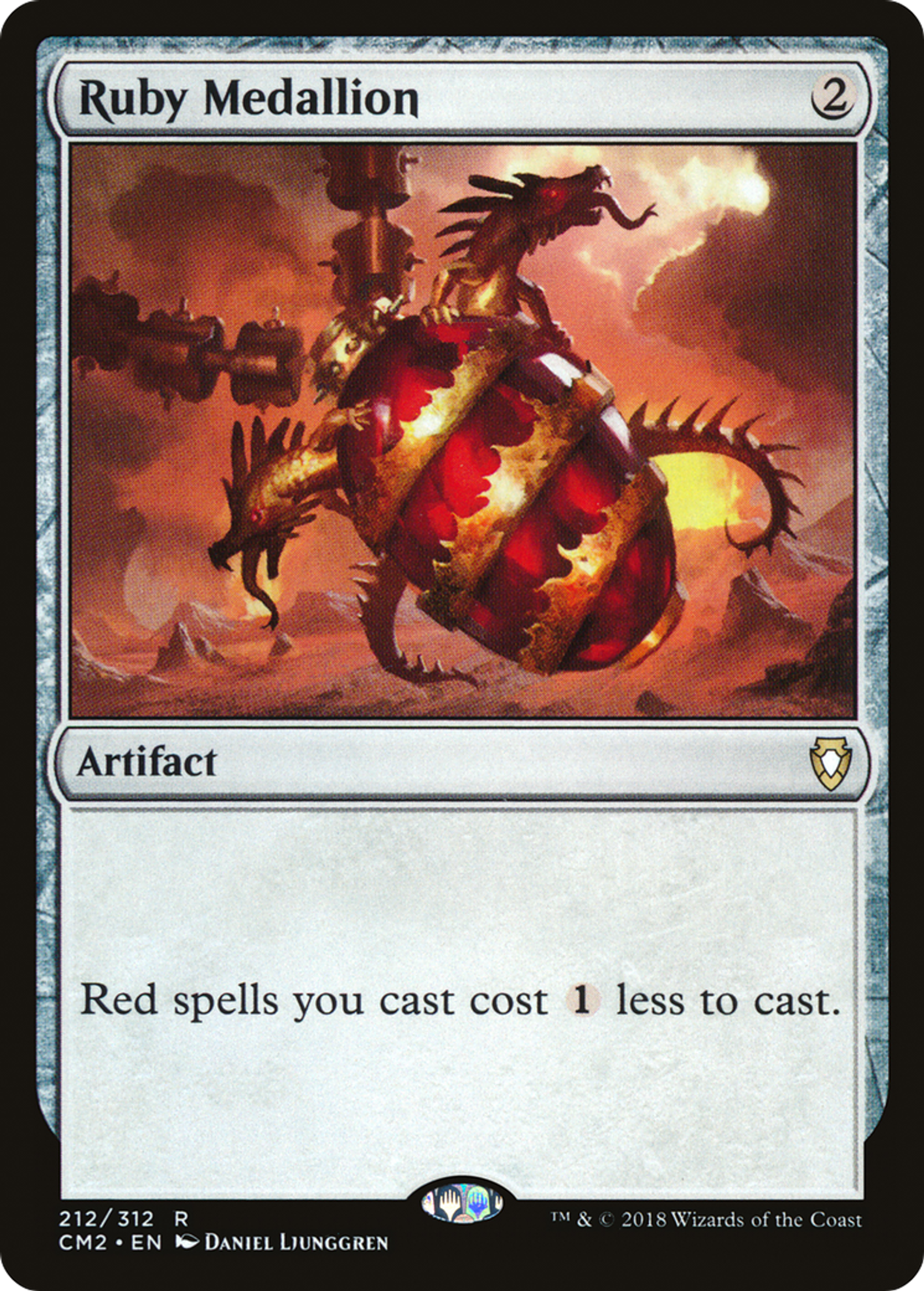 Médaillon de rubis — Commander Anthology Volume II — Magic: The Gathering