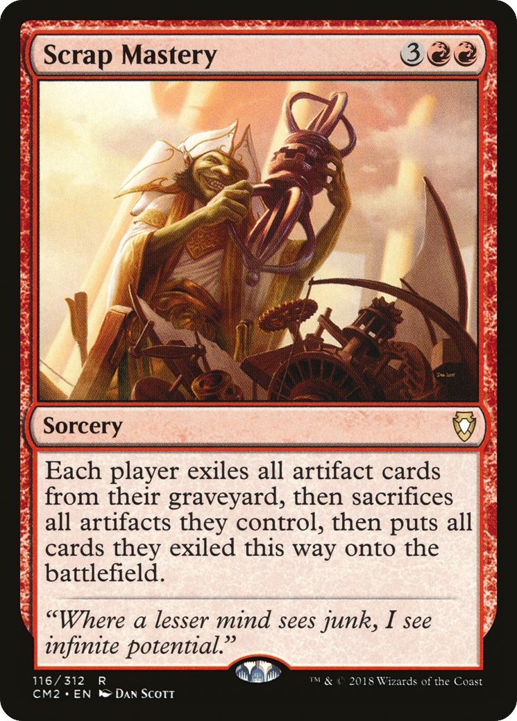 Scrap Mastery — Commander Anthology Volume II — Magic: The Gathering
