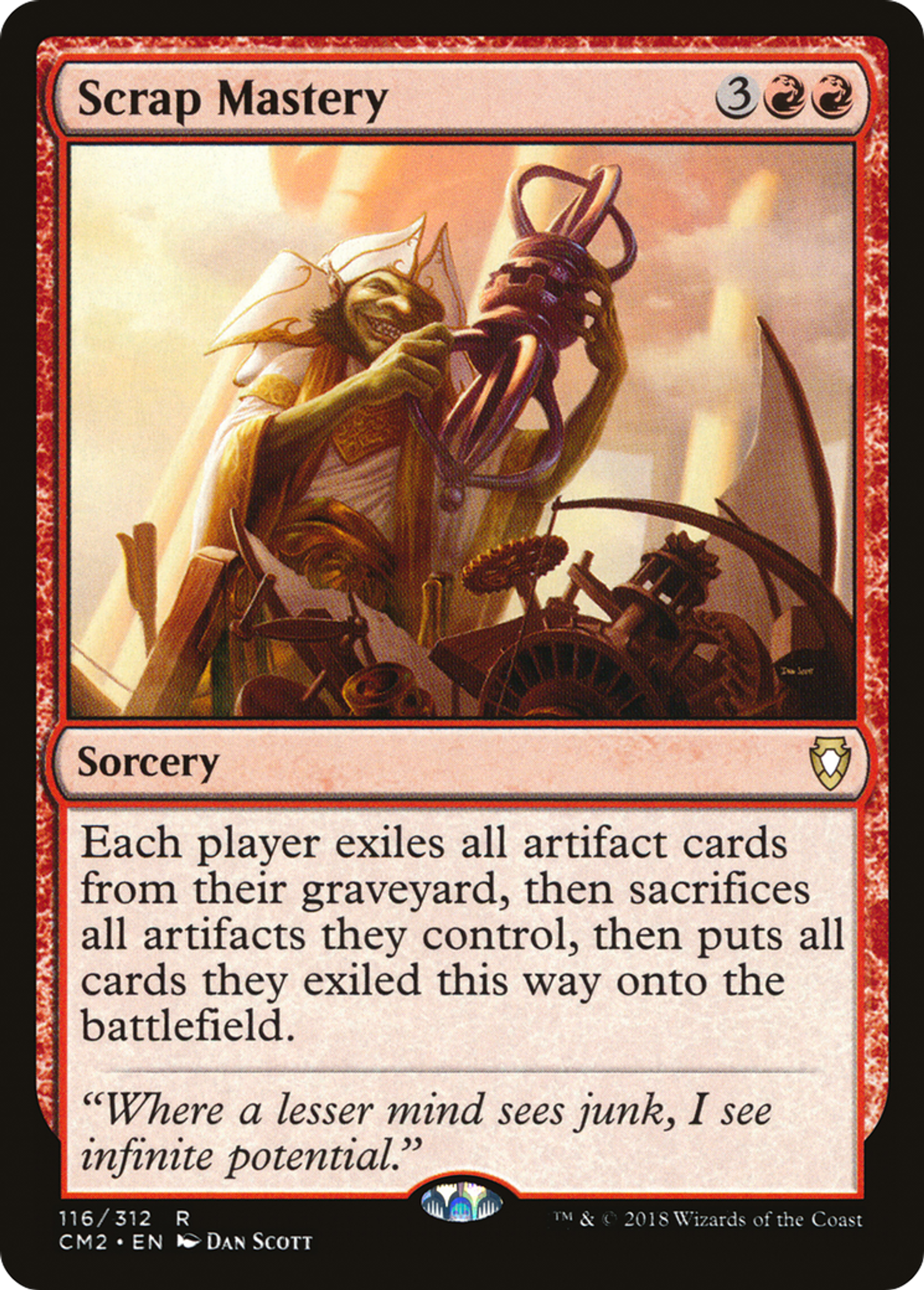Scrap Mastery — Commander Anthology Volume II — Magic: The Gathering