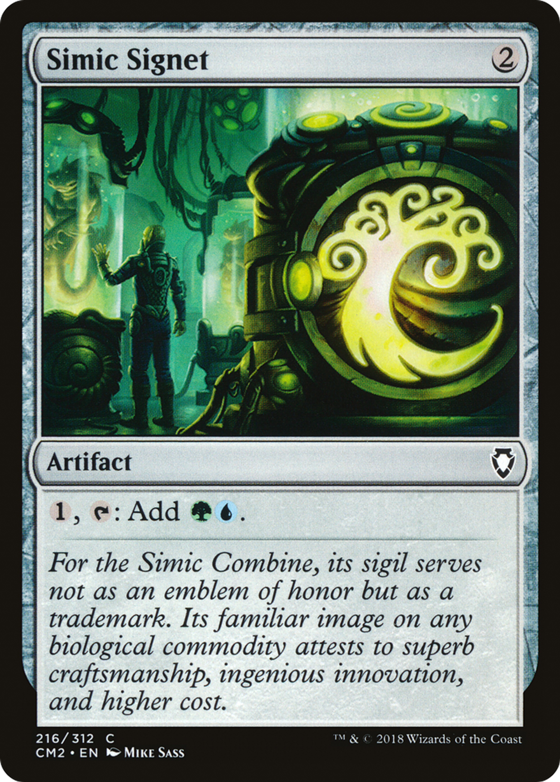 Cachet de Simic — Commander Anthology Volume II — Magic: The Gathering