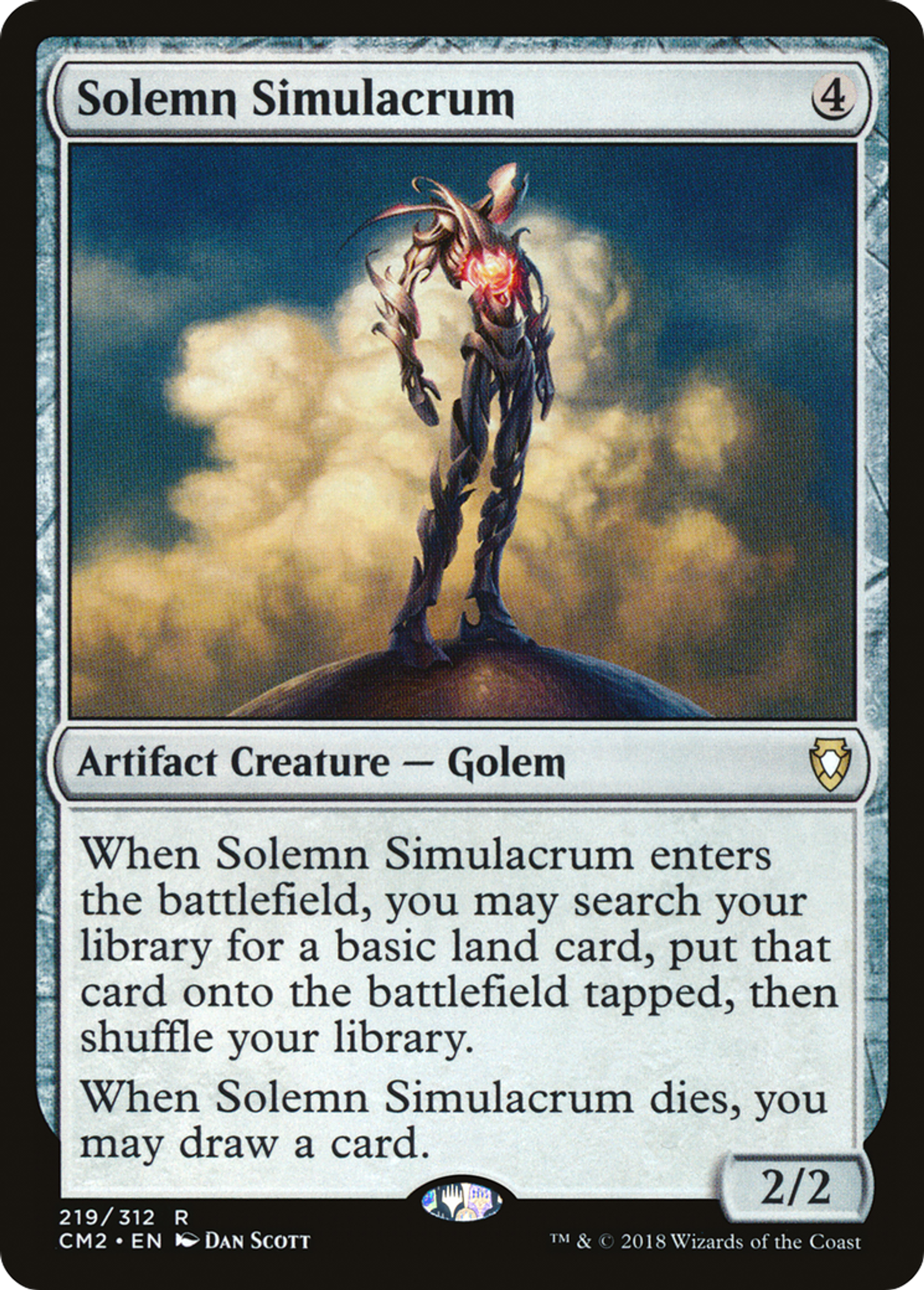 Simulacre solennel — Commander Anthology Volume II — Magic: The Gathering