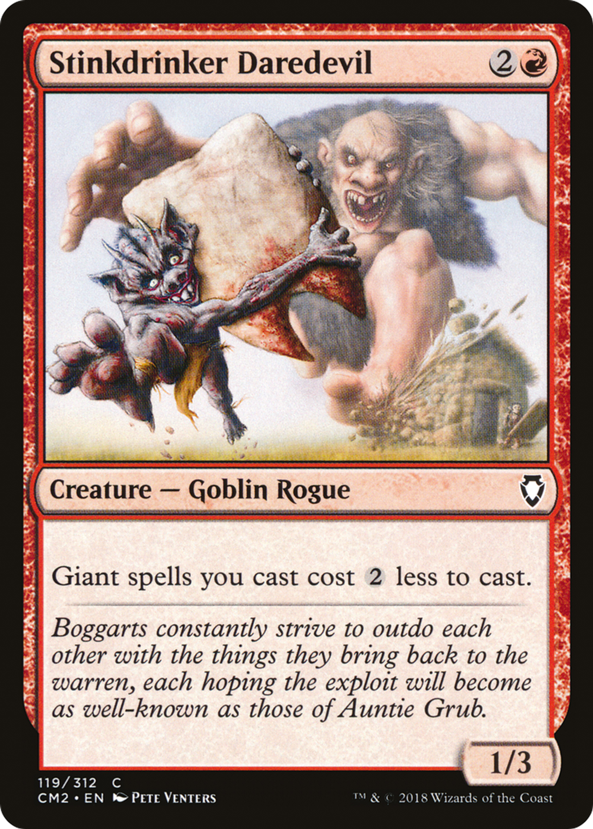 Stinkdrinker Daredevil — Commander Anthology Volume II — Magic: The Gathering