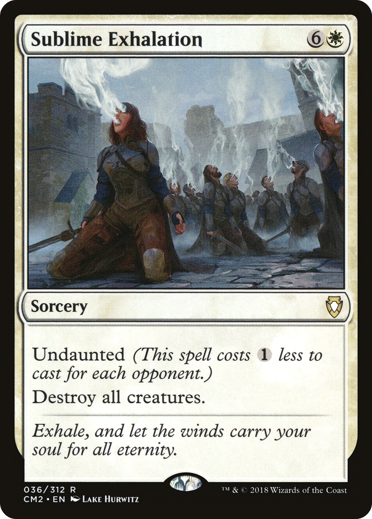 Sublime Exhalation — Commander Anthology Volume II — Magic: The Gathering