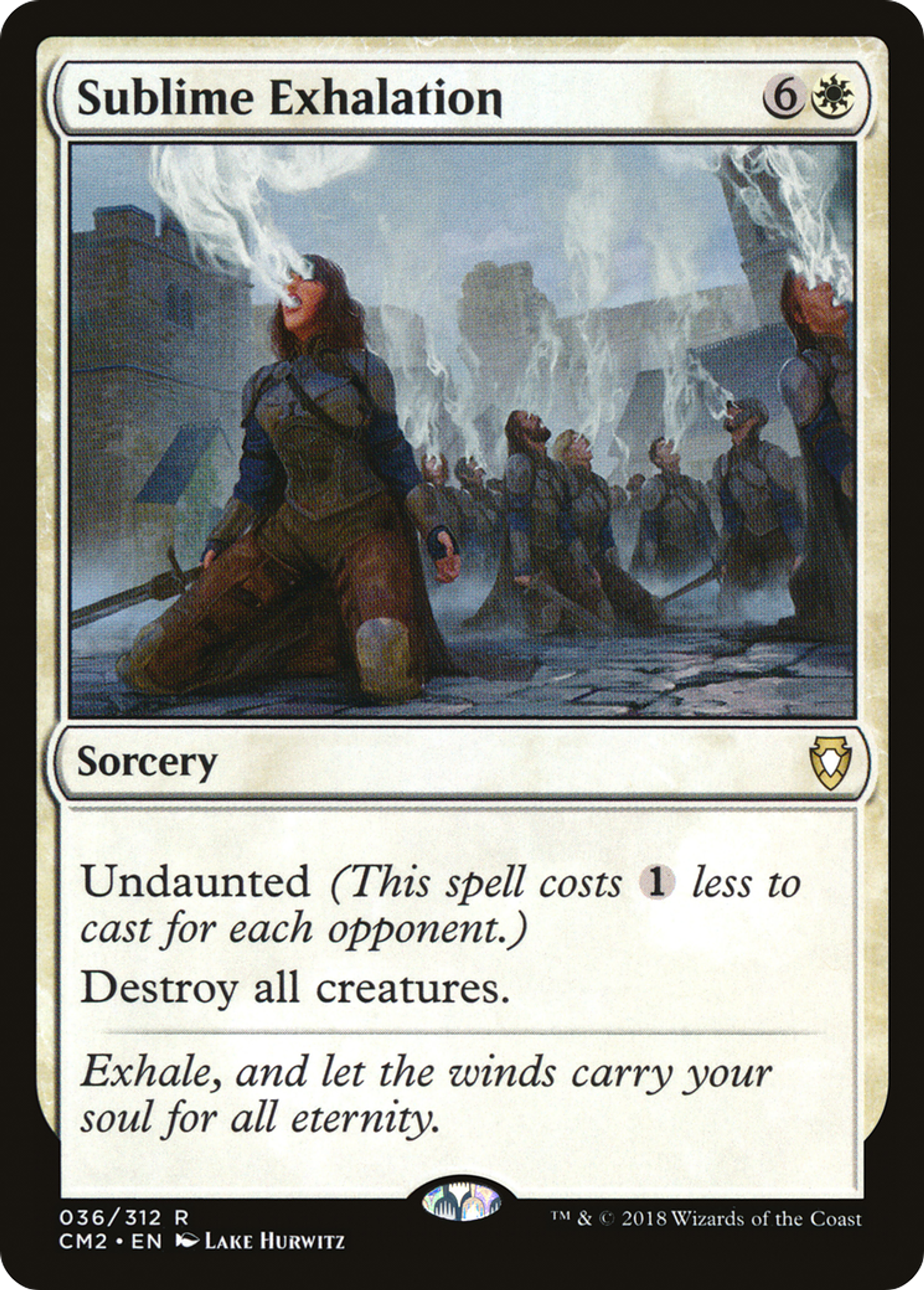 Sublime Exhalation — Commander Anthology Volume II — Magic: The Gathering