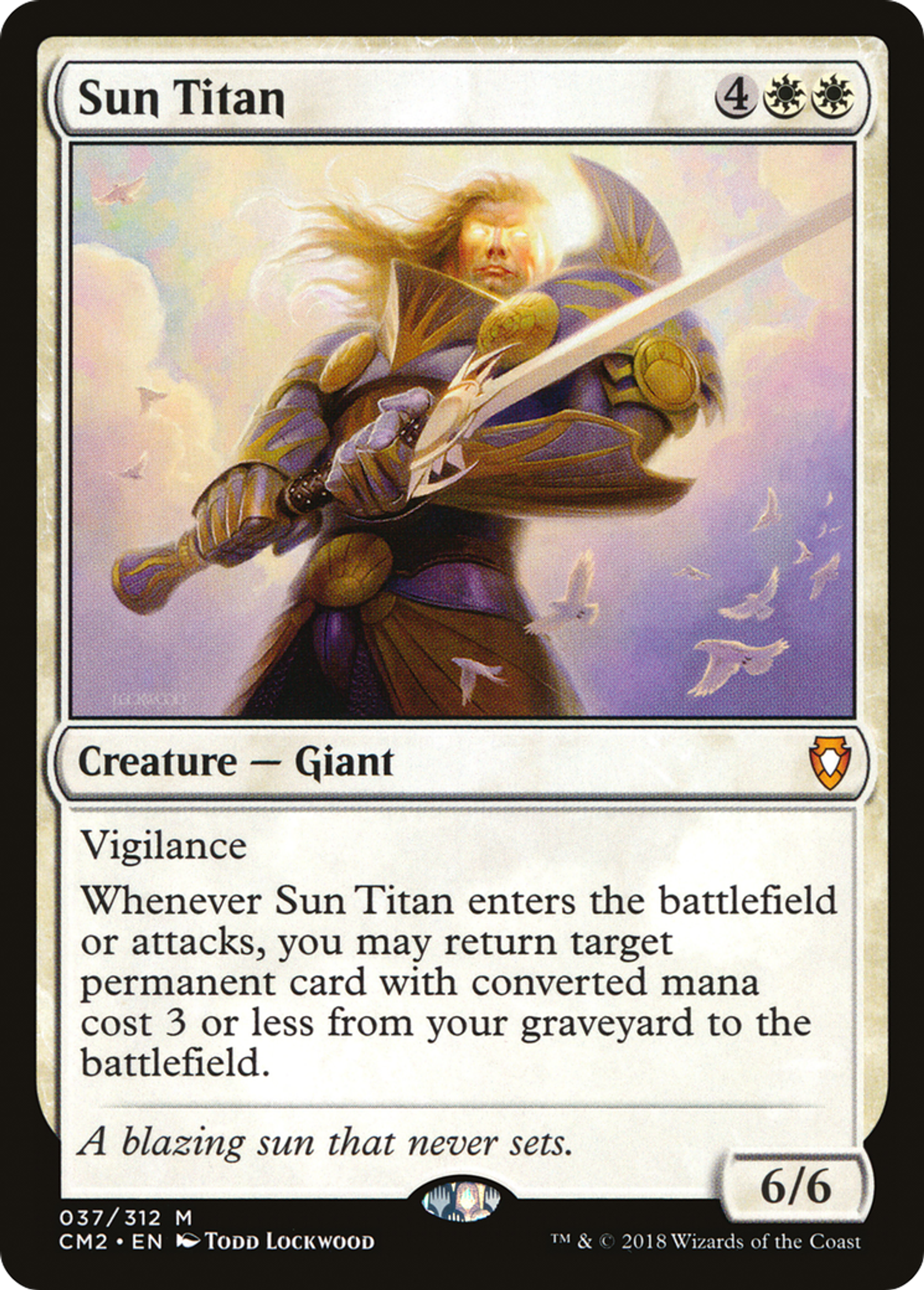Sun Titan — Commander Anthology Volume II — Magic: The Gathering