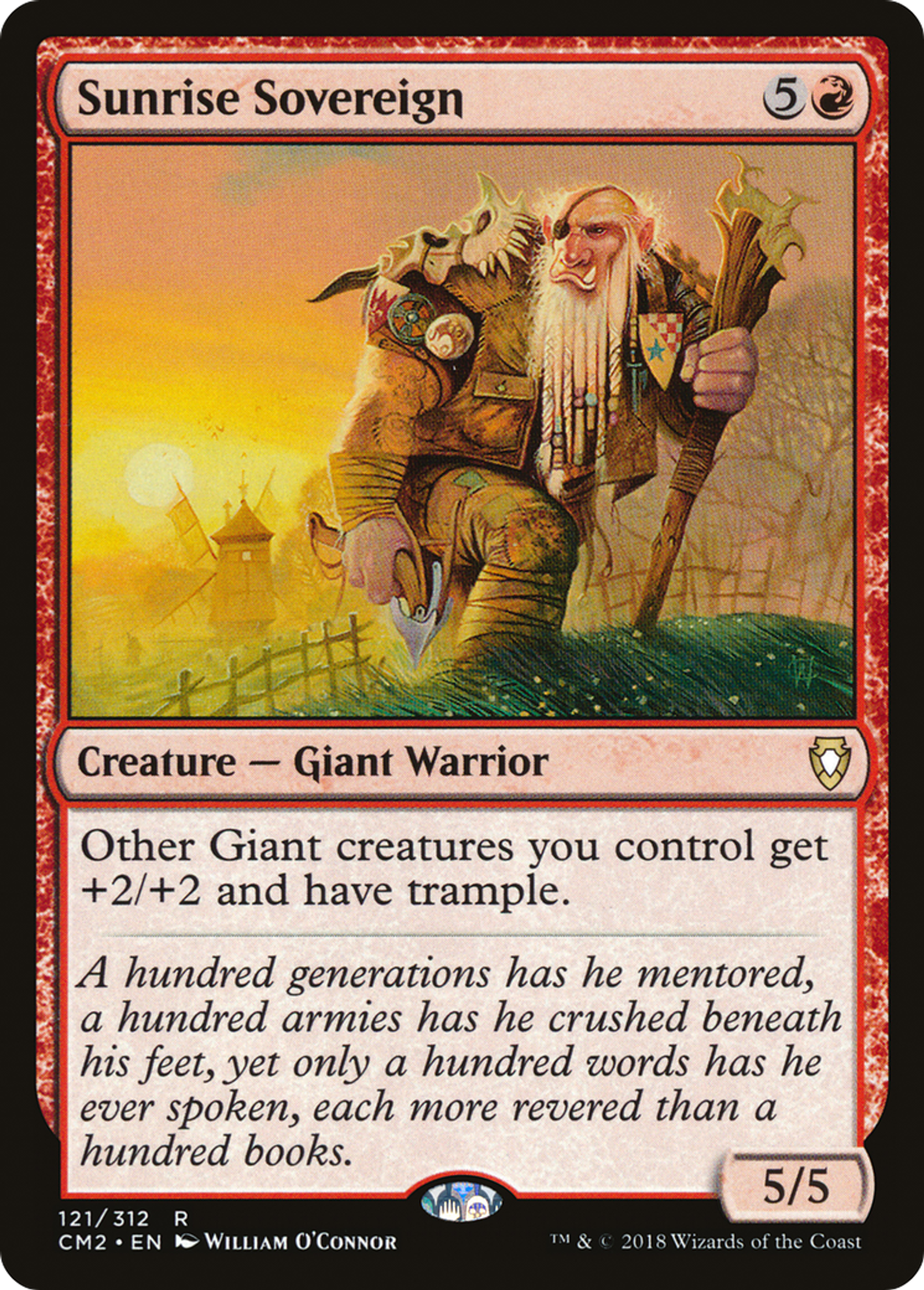Sunrise Sovereign — Commander Anthology Volume II — Magic: The Gathering