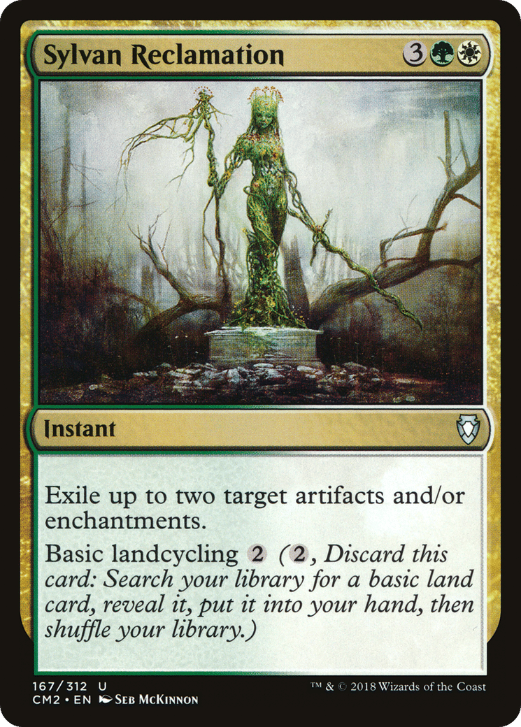 Sylvan Reclamation — Commander Anthology Volume II — Magic: The Gathering