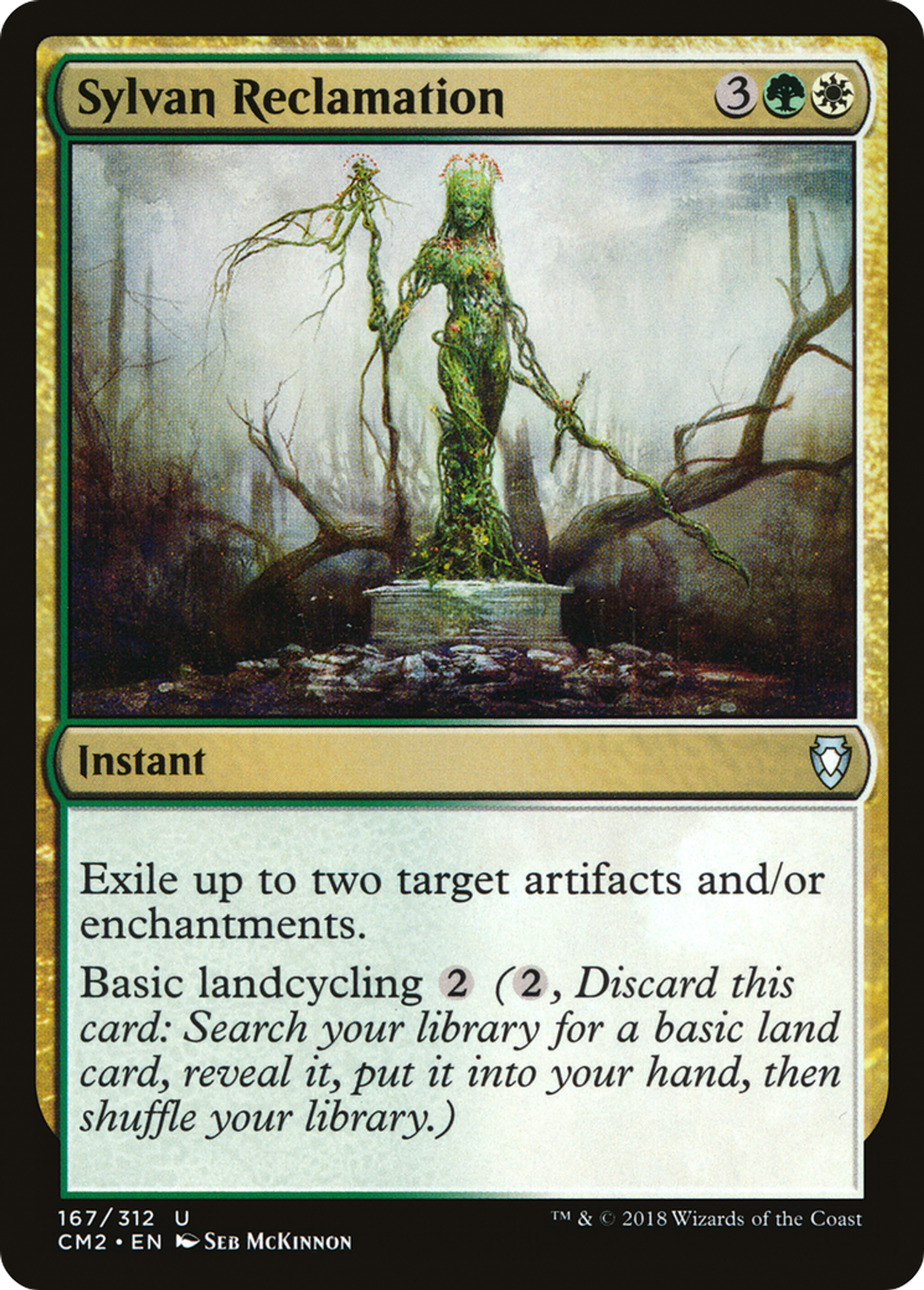 Sylvan Reclamation — Commander Anthology Volume II — Magic: The Gathering
