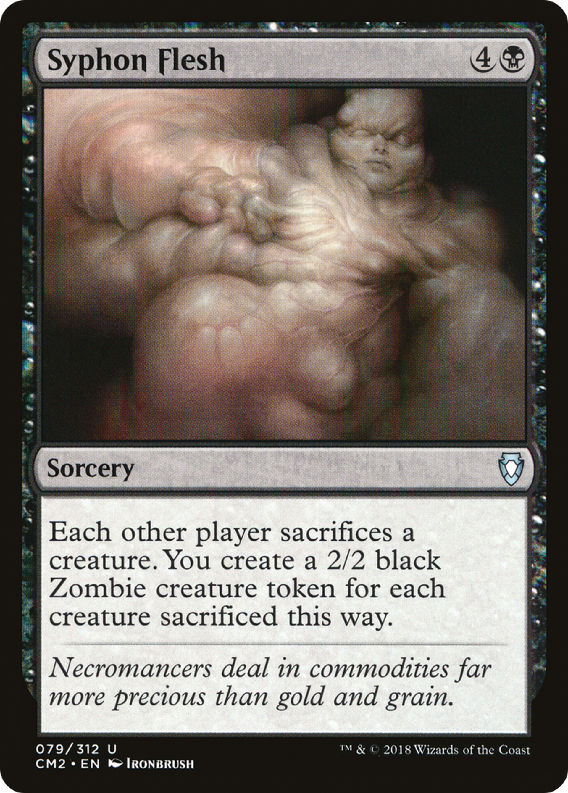 Syphon Flesh — Commander Anthology Volume II — Magic: The Gathering