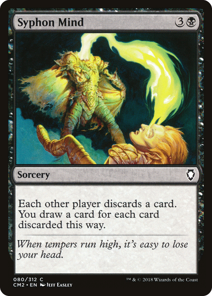 Syphon Mind — Commander Anthology Volume II — Magic: The Gathering
