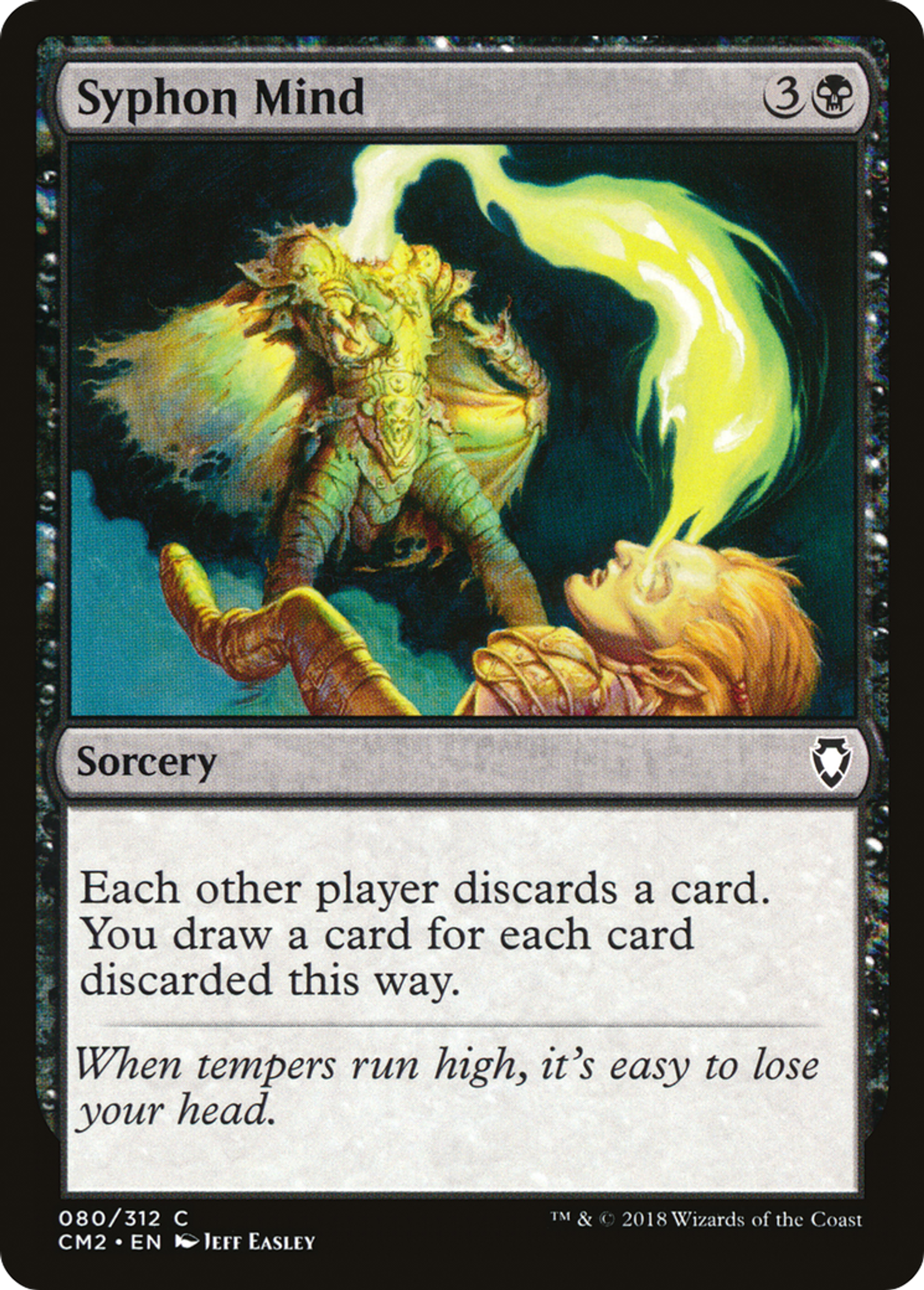 Syphon Mind — Commander Anthology Volume II — Magic: The Gathering
