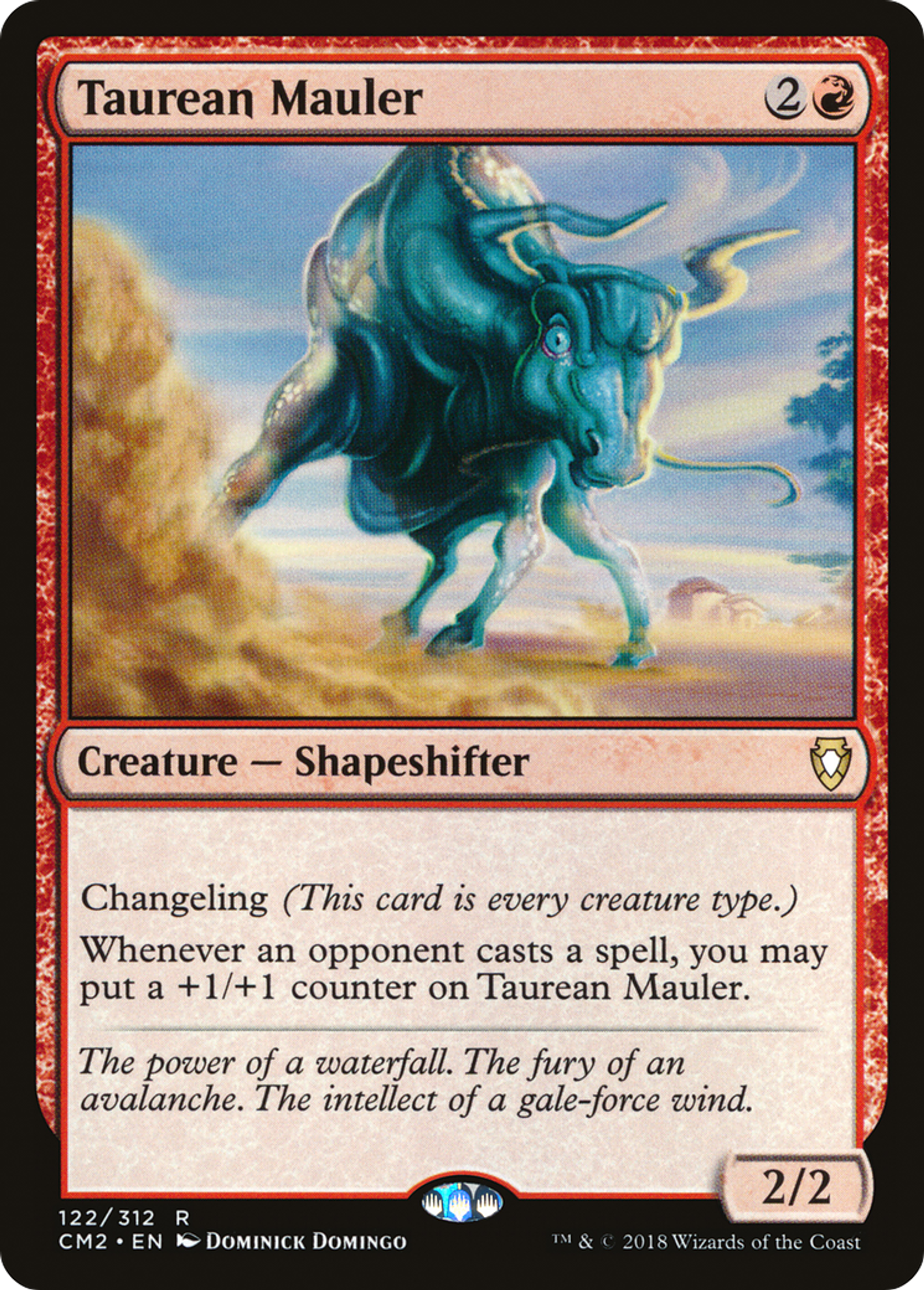 Taurean Mauler — Commander Anthology Volume II — Magic: The Gathering