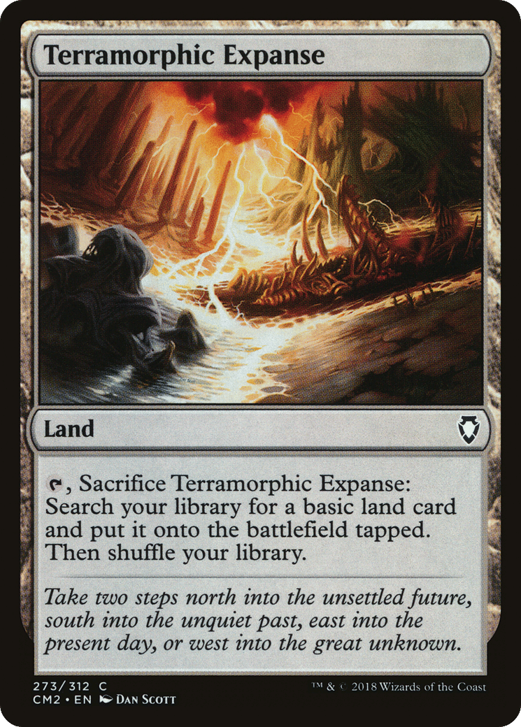 Terramorphic Expanse — Commander Anthology Volume II — Magic: The Gathering
