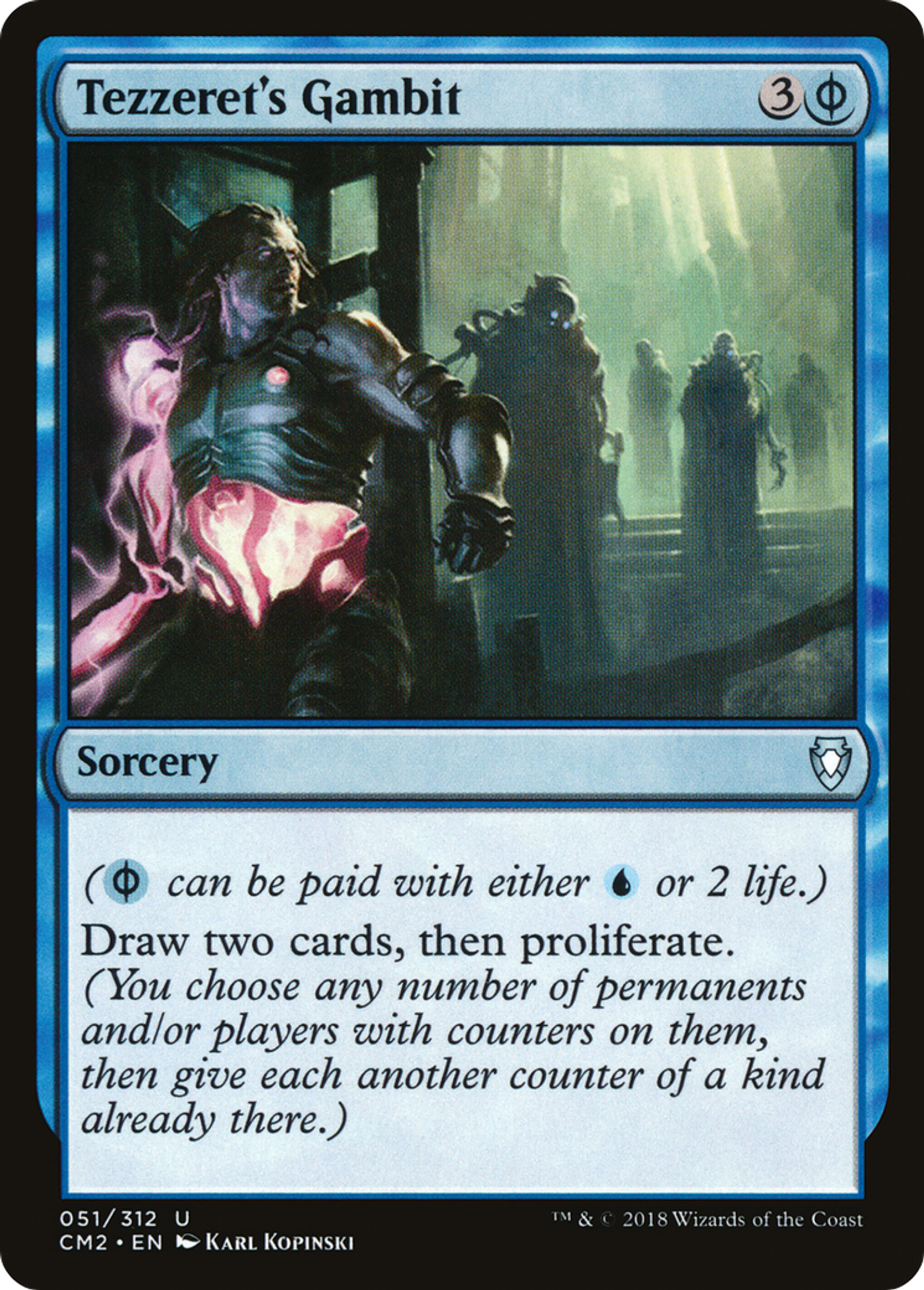 Tezzeret's Gambit — Commander Anthology Volume II — Magic: The Gathering