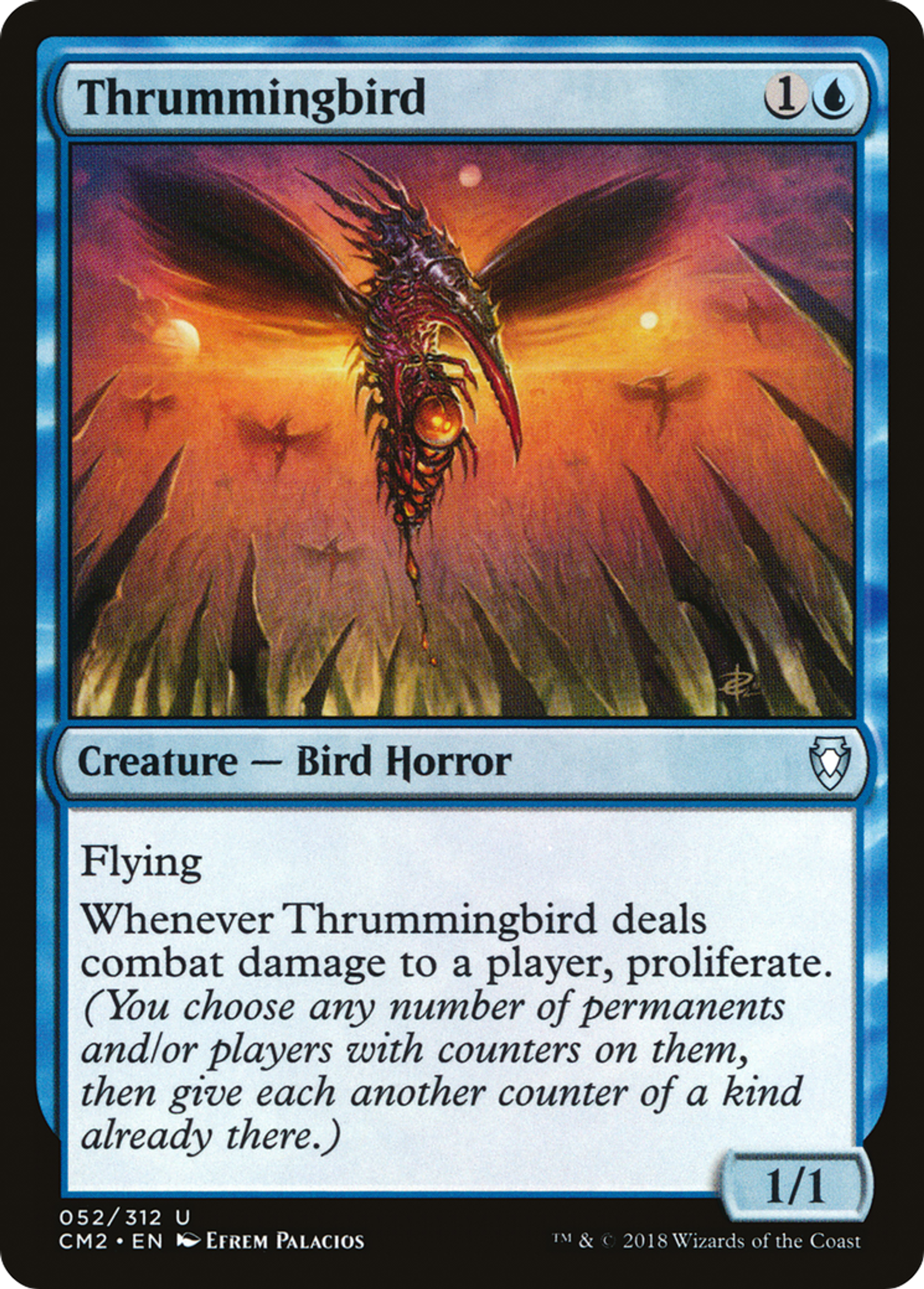 Thrummingbird — Commander Anthology Volume II — Magic: The Gathering