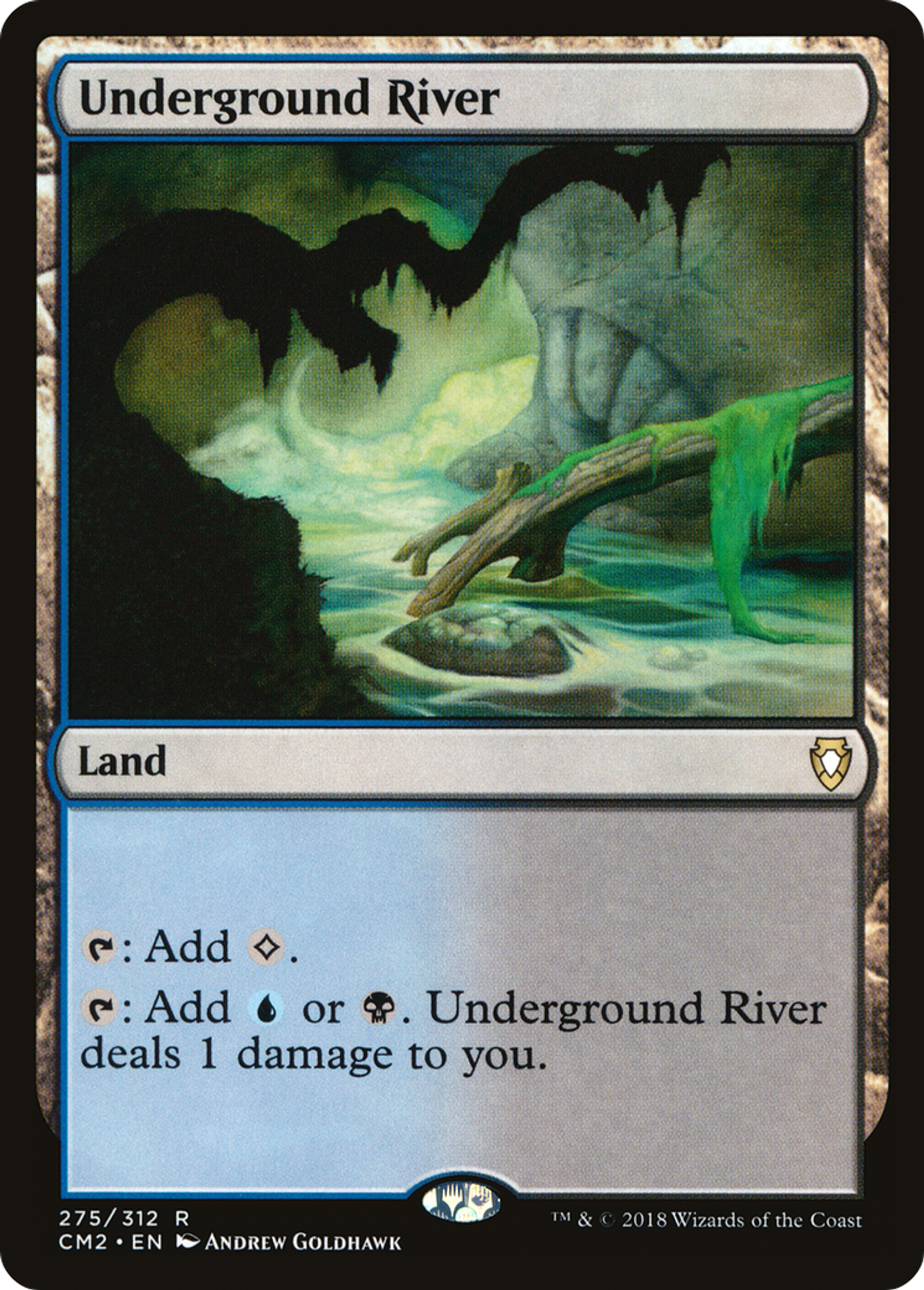 Underground River — Commander Anthology Volume II — Magic: The Gathering