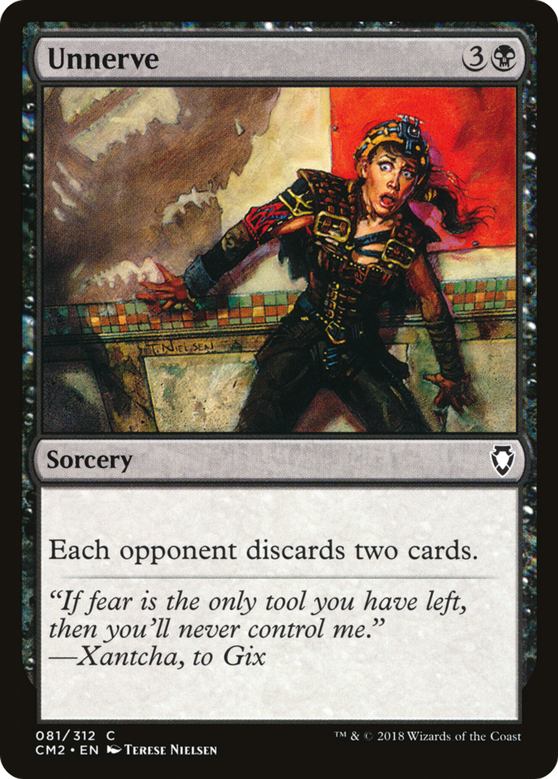 Unnerve — Commander Anthology Volume II — Magic: The Gathering