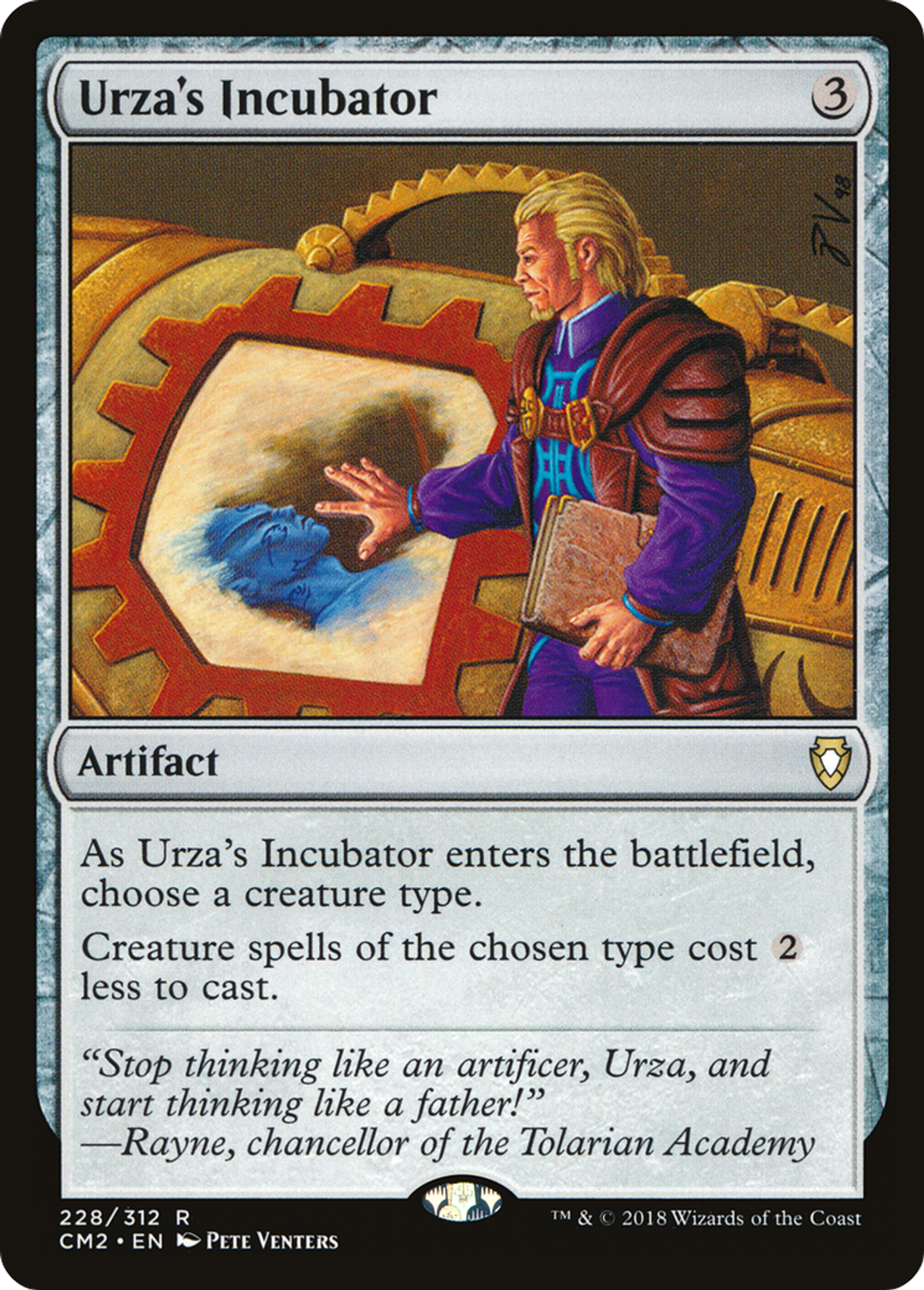 Urza's Incubator — Commander Anthology Volume II — Magic: The Gathering