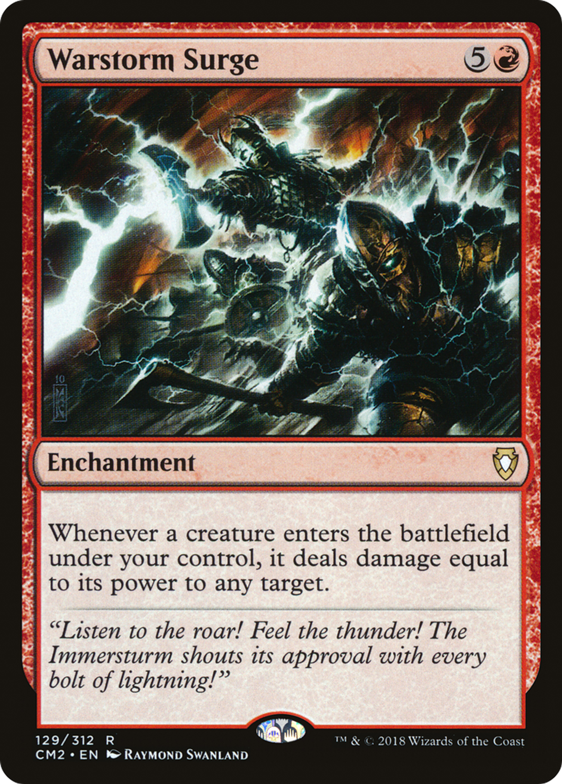 Warstorm Surge — Commander Anthology Volume II — Magic: The Gathering