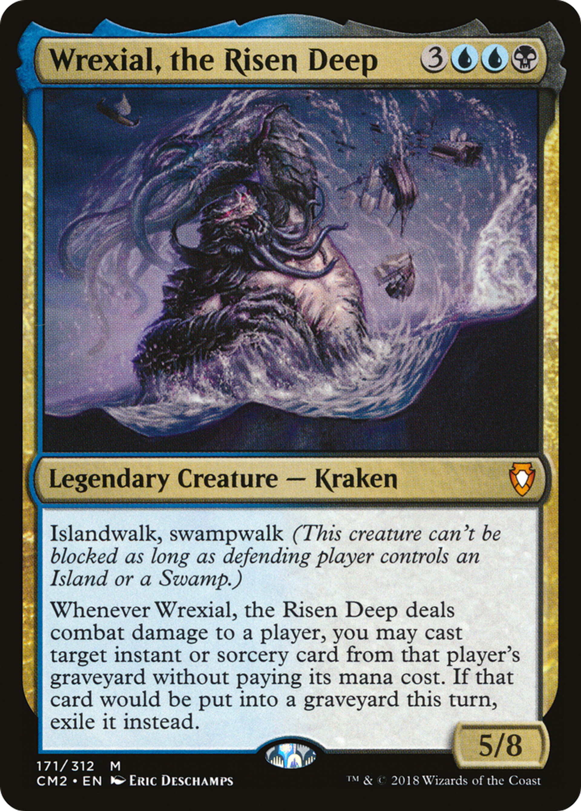 Wrexial, the Risen Deep — Commander Anthology Volume II — Magic: The Gathering