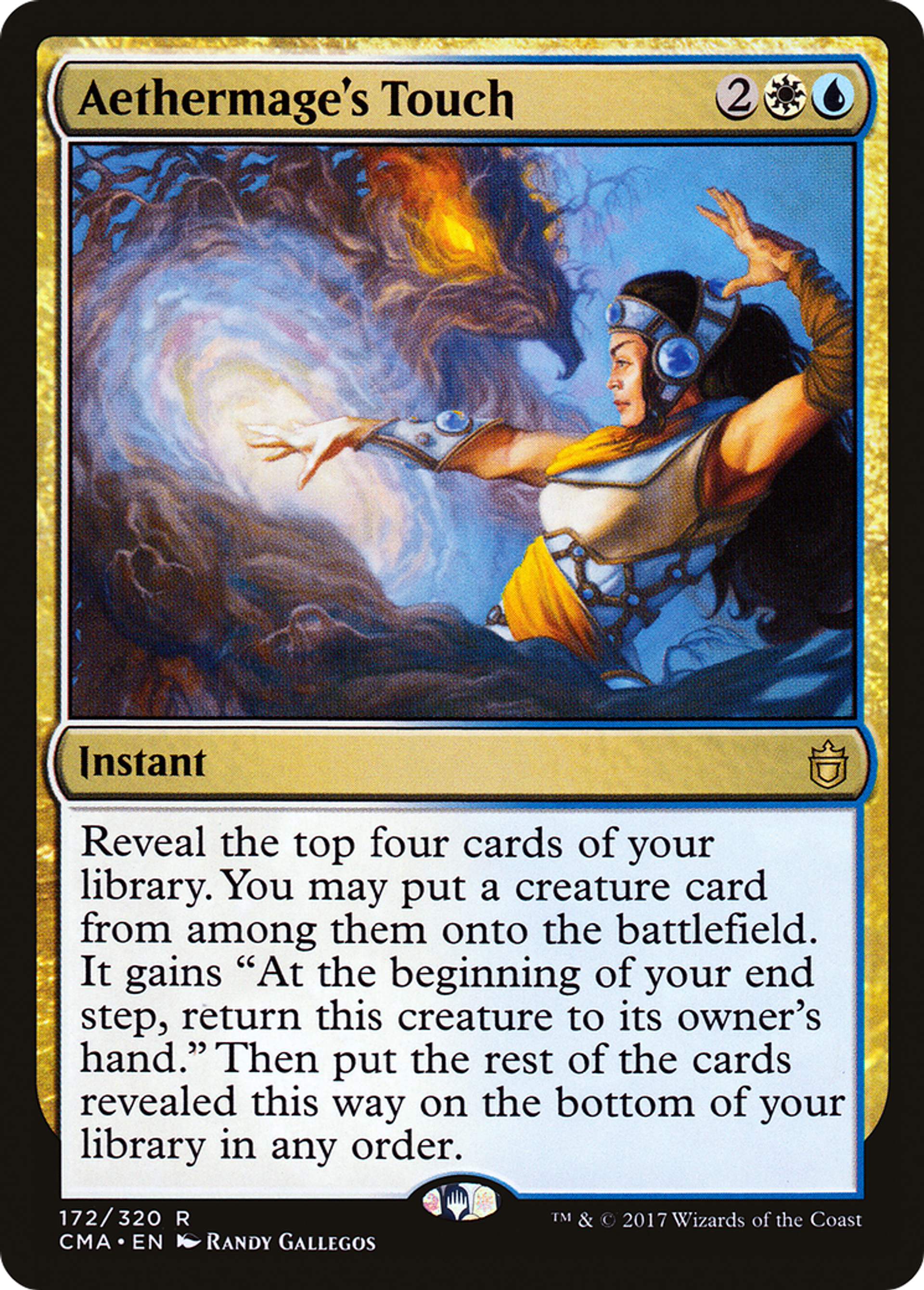 Aethermage's Touch — Commander Anthology — Magic: The Gathering