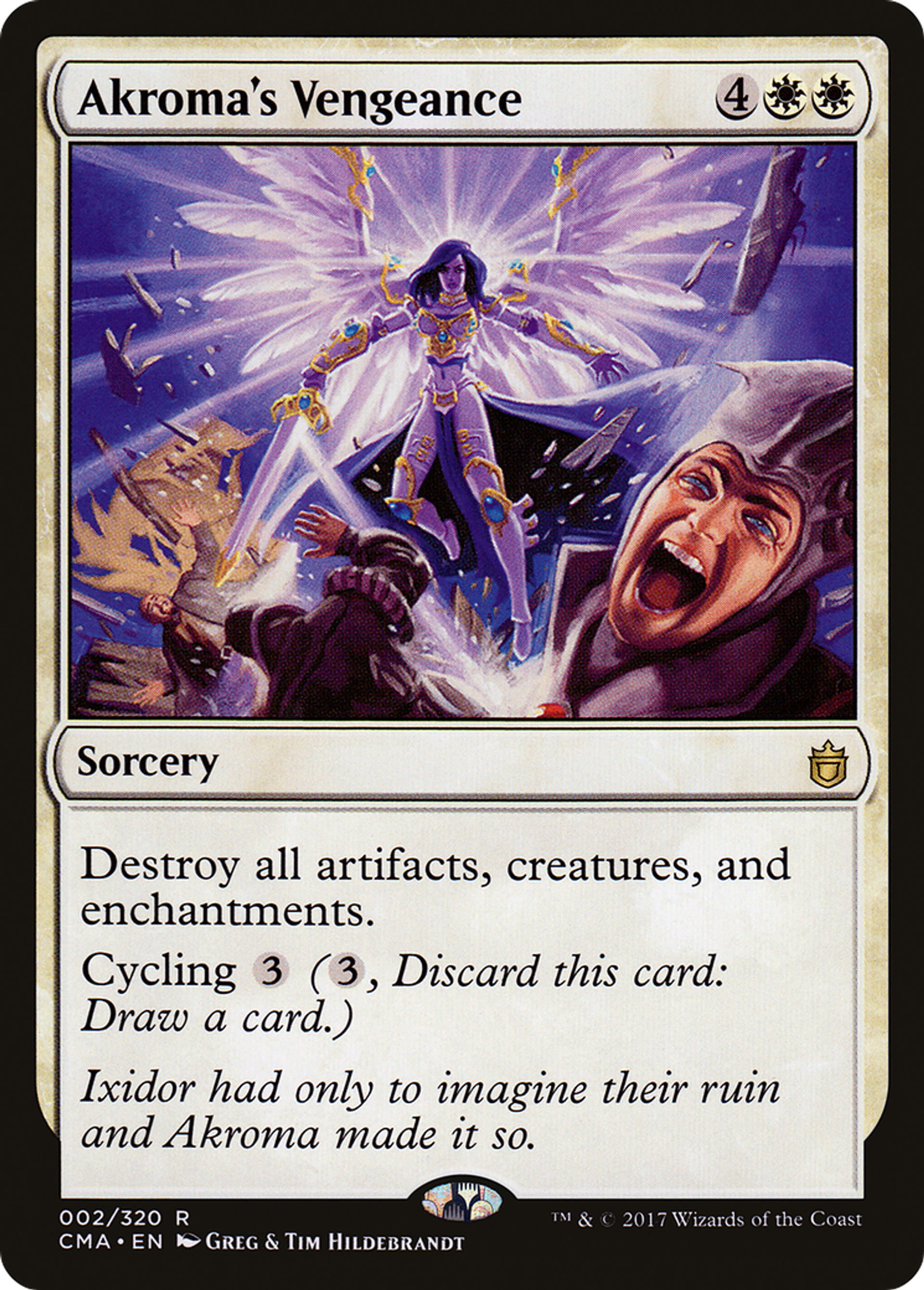 Akroma's Vengeance — Commander Anthology — Magic: The Gathering