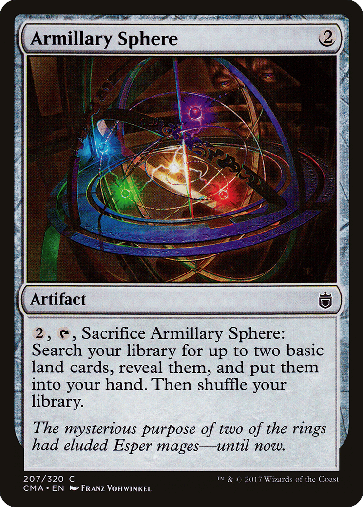 Armillary Sphere — Commander Anthology — Magic: The Gathering