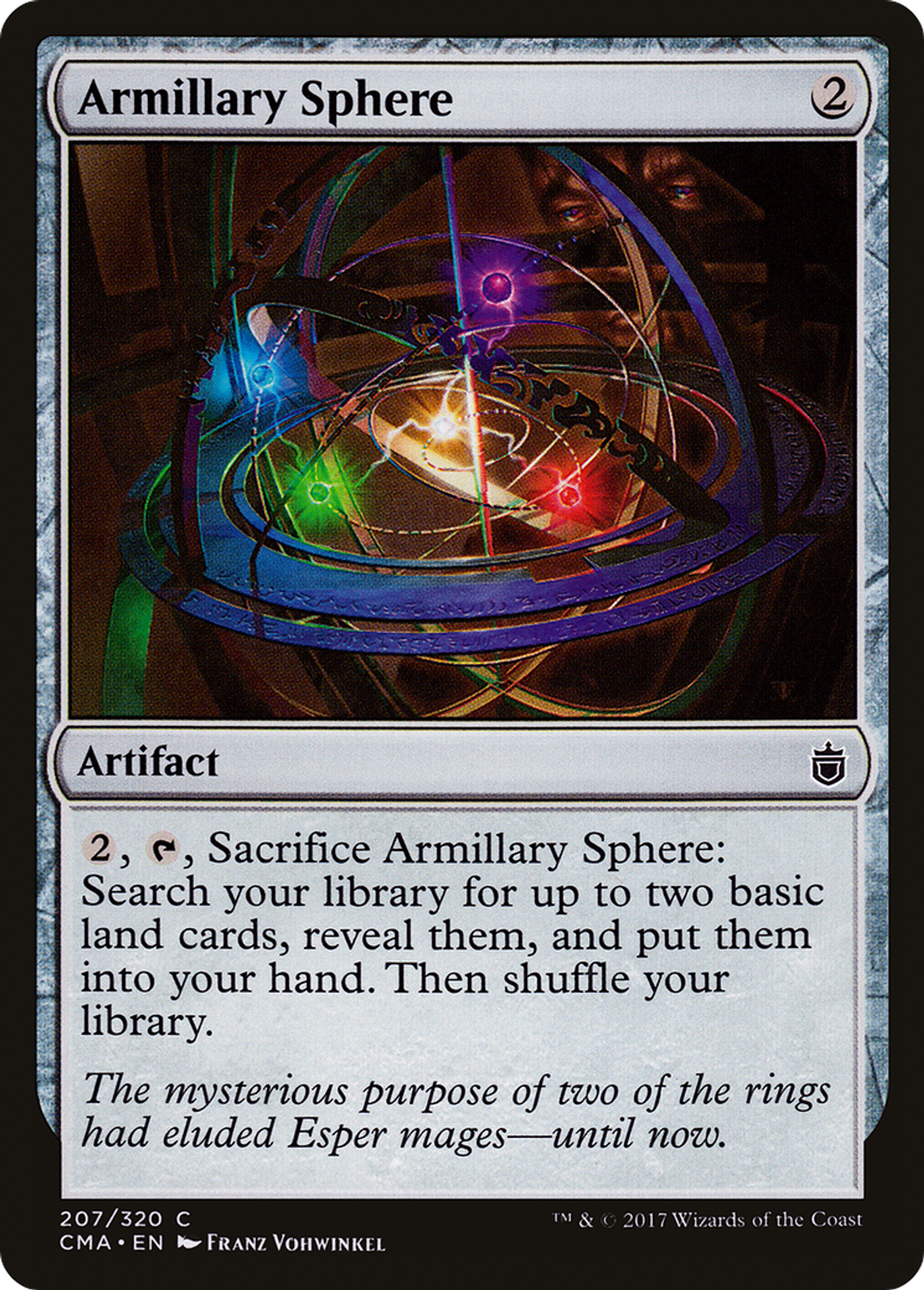Armillary Sphere — Commander Anthology — Magic: The Gathering