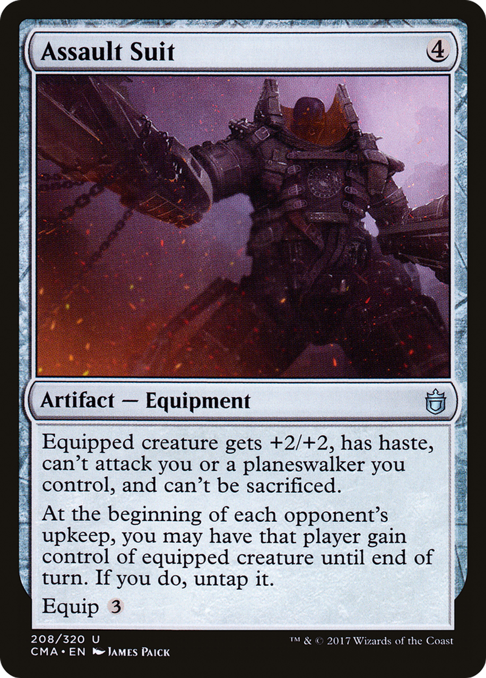 Assault Suit — Commander Anthology — Magic: The Gathering