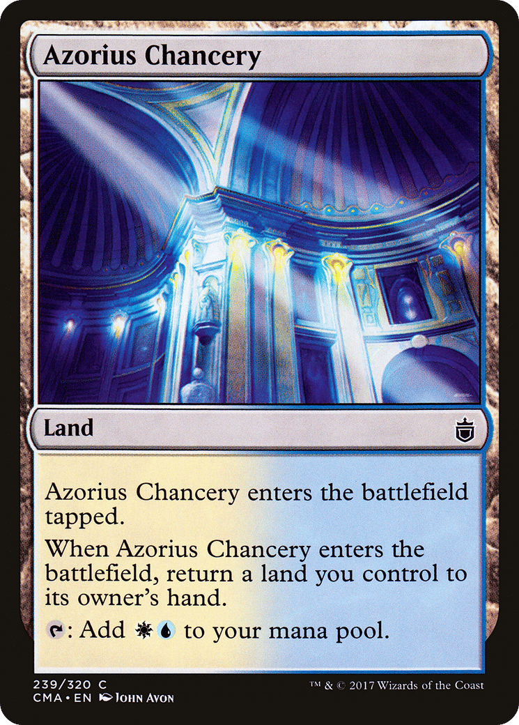 Azorius Chancery — Commander Anthology — Magic: The Gathering