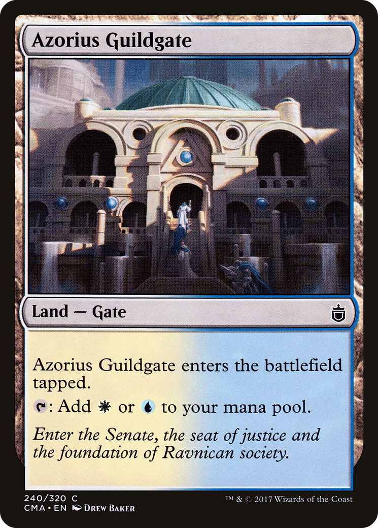Azorius Guildgate — Commander Anthology — Magic: The Gathering