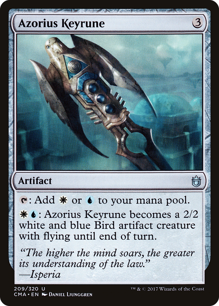 Azorius Keyrune — Commander Anthology — Magic: The Gathering