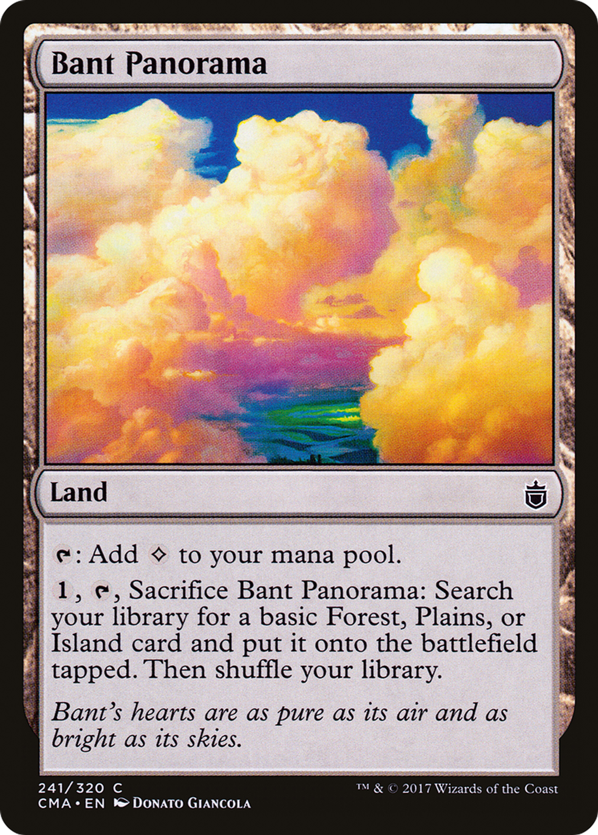 Bant Panorama — Commander Anthology — Magic: The Gathering