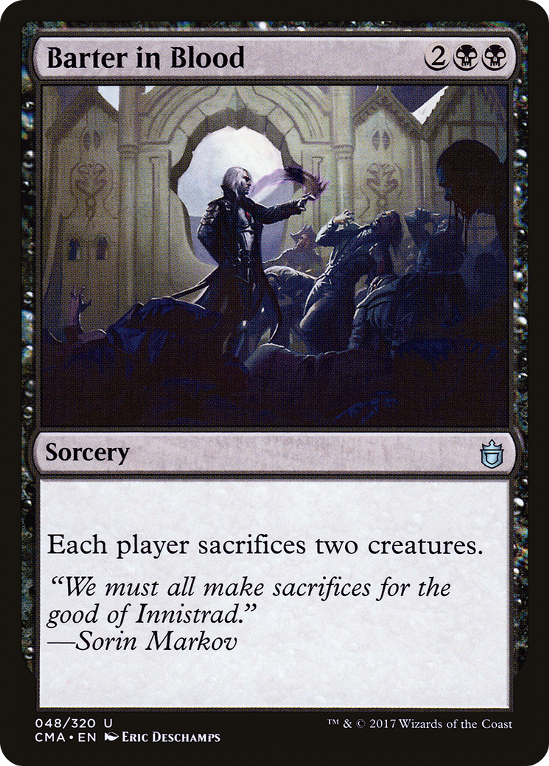 Barter in Blood — Commander Anthology — Magic: The Gathering