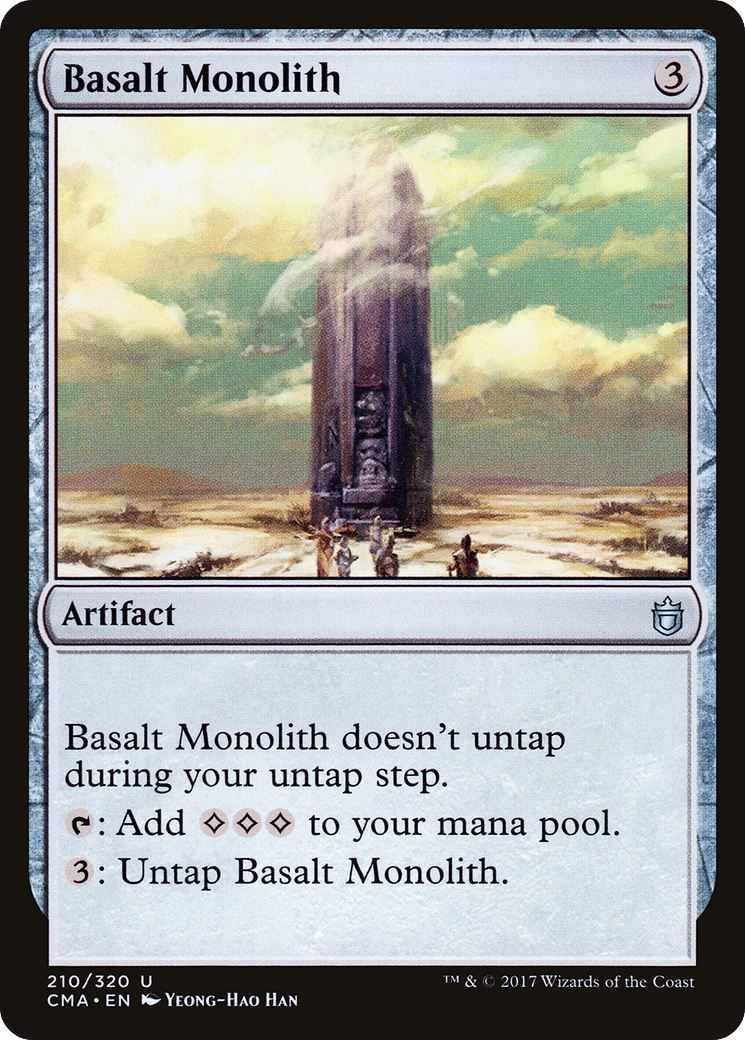 Basalt Monolith — Commander Anthology — Magic: The Gathering